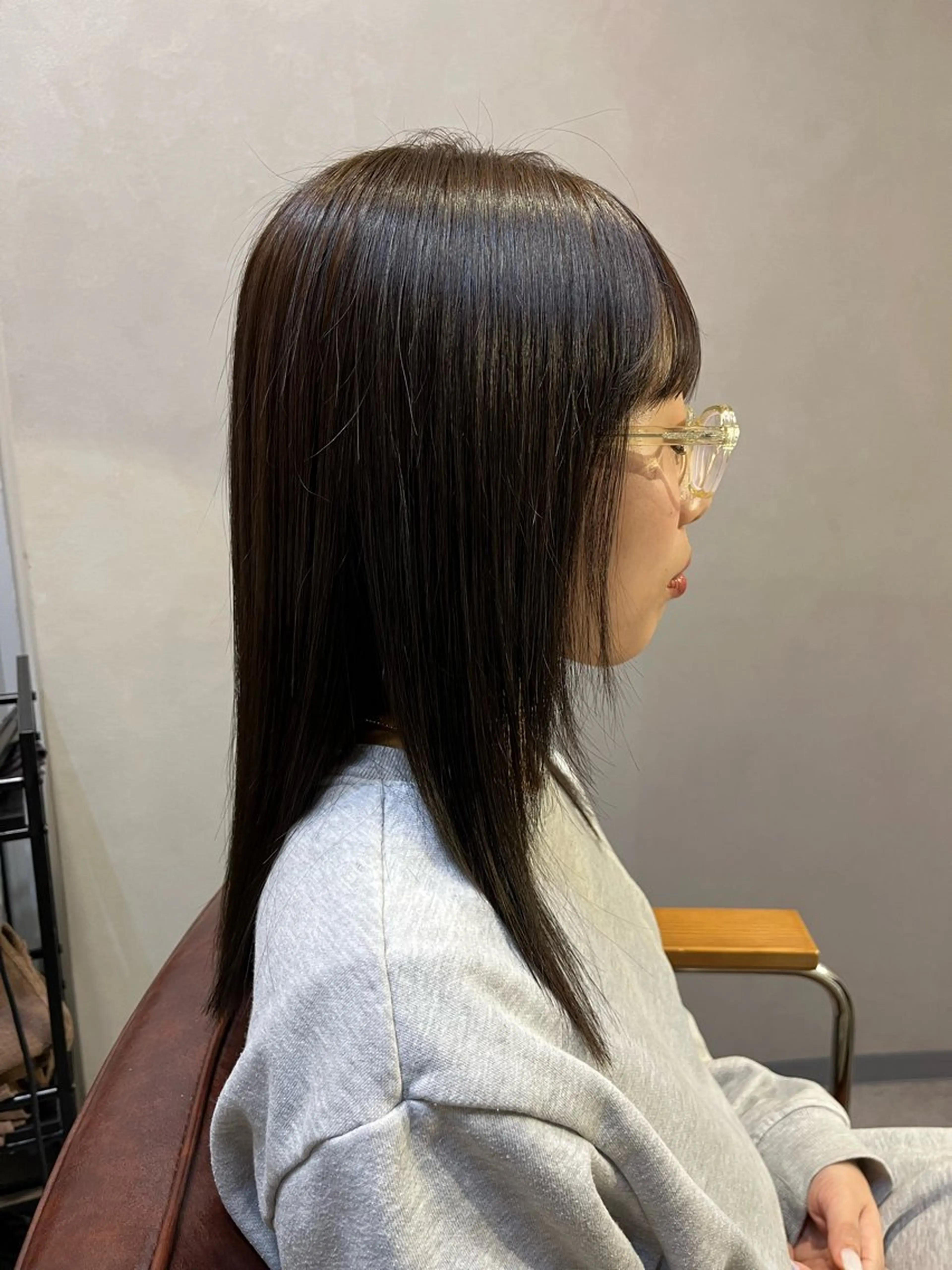 ロング ヘアカラー 大橋 瑞紀のヘアスタイル