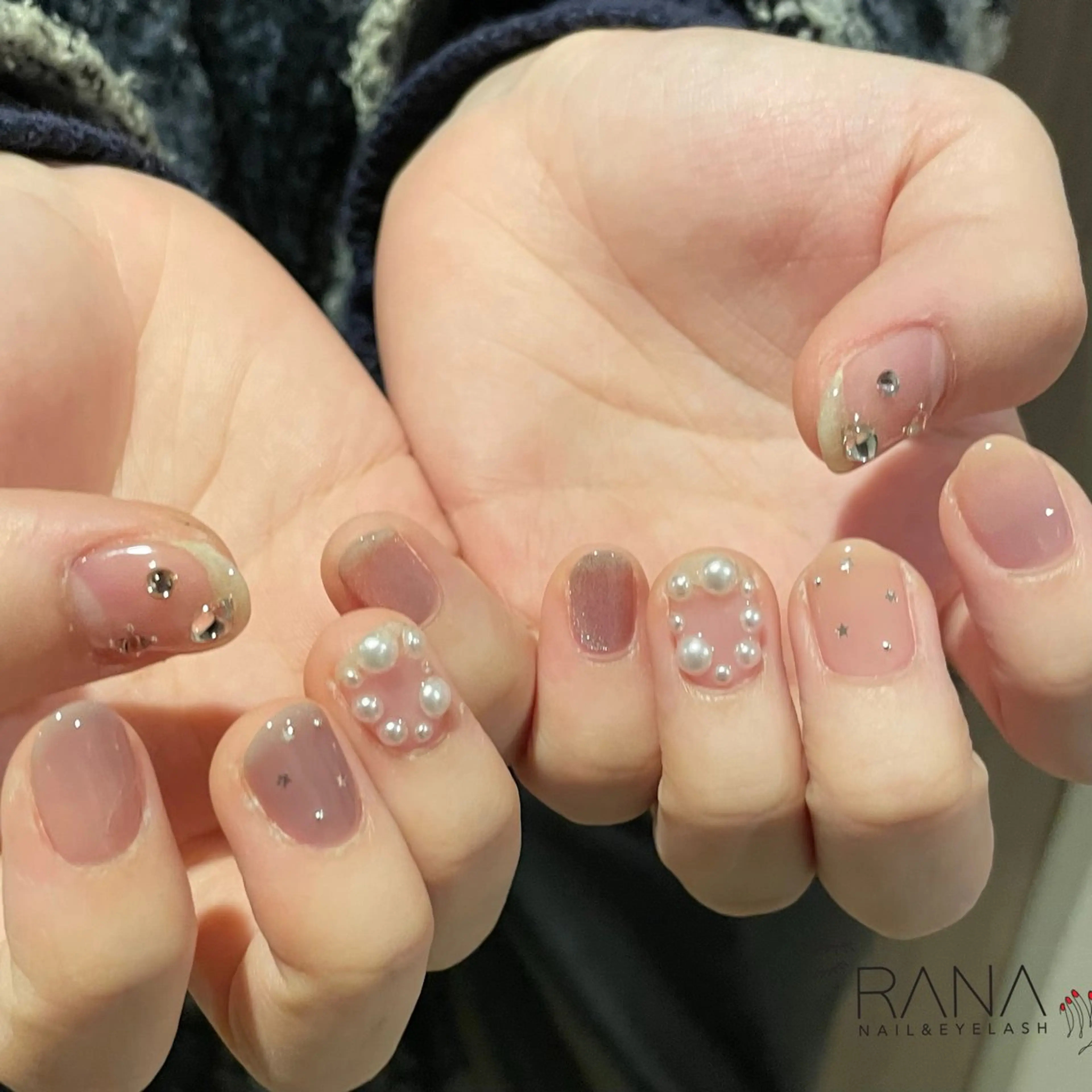 ネイル ハンドネイル Nail eyelash Rana所属・Konno🕊️ 【Rana】のネイルデザイン