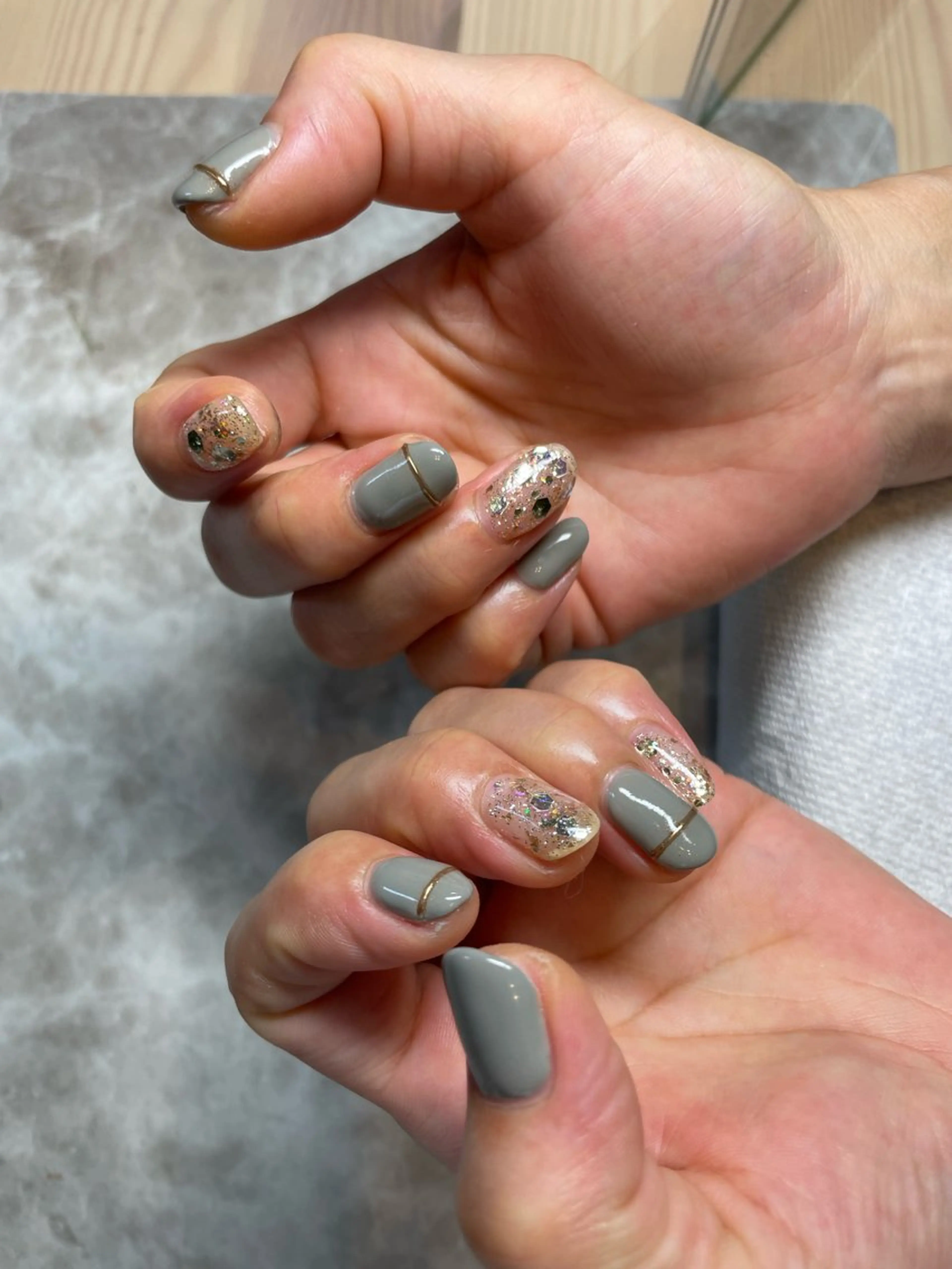 ネイル ハンドネイル Slow.Nail Tomomiのネイルデザイン