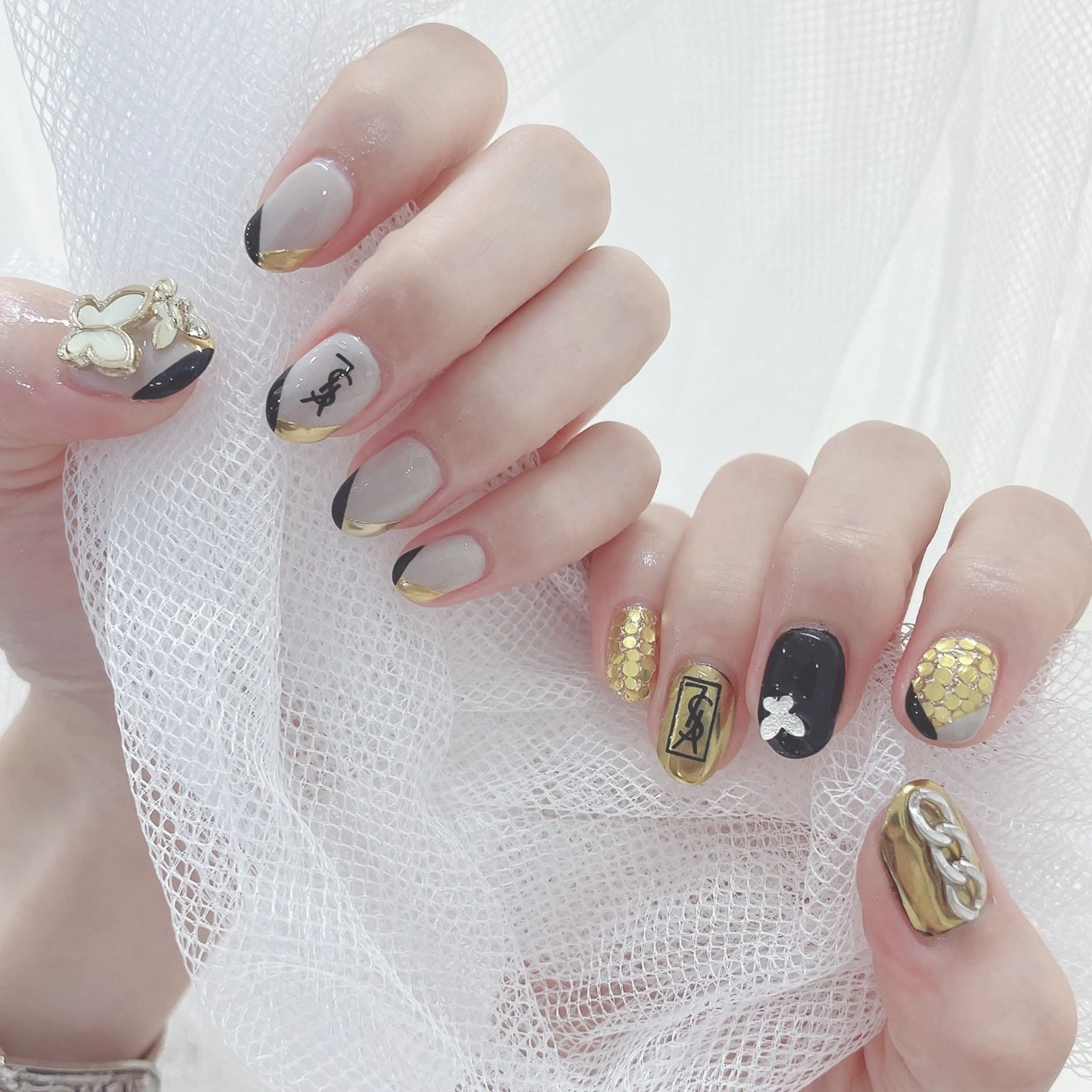 ネイル 持ち込み Salon de Navi所属・🎀向田 優花🎀のネイルデザイン