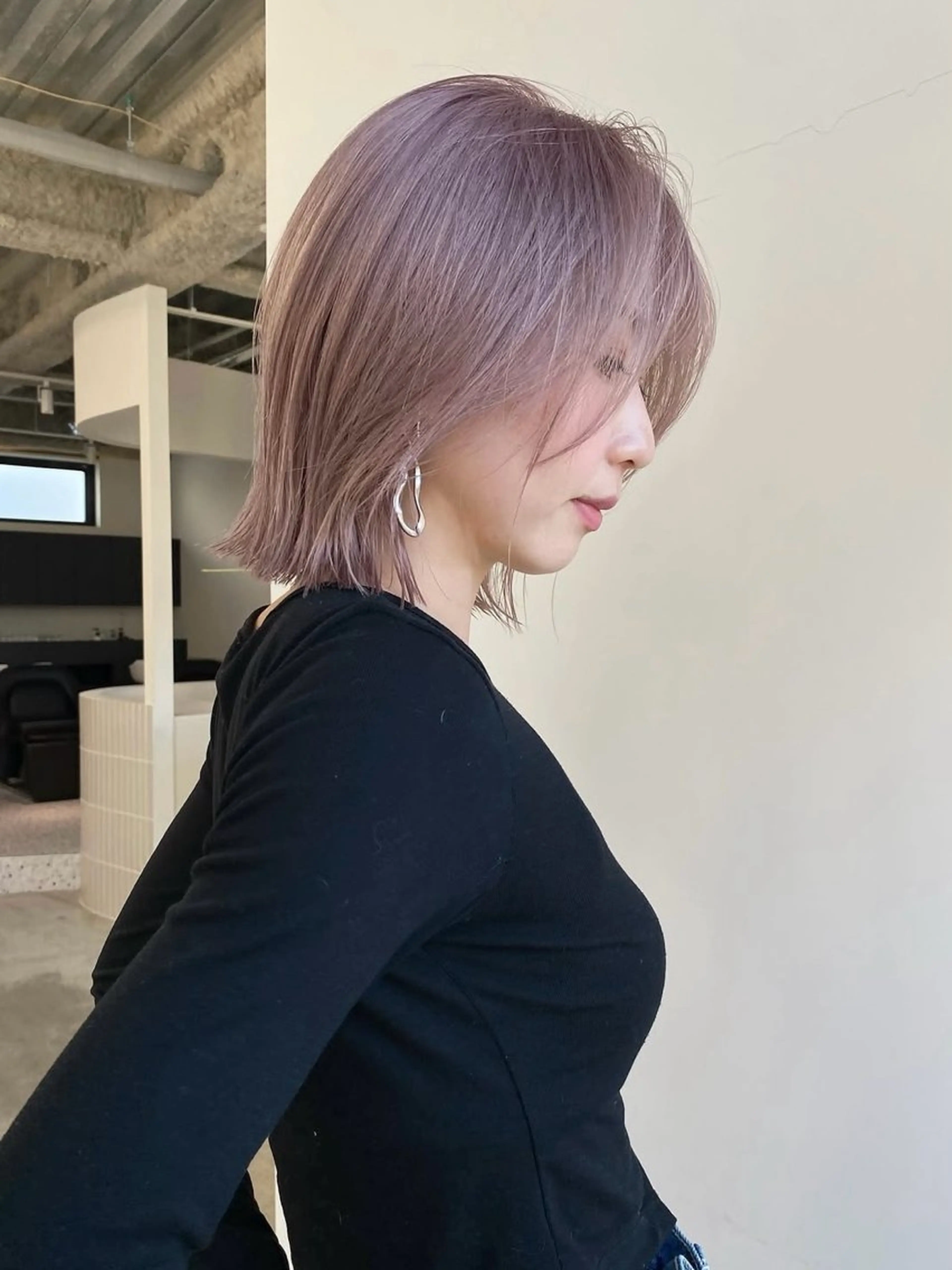 ◆土日・祝限定◆似合わせカット+髪質改善カラーの写真