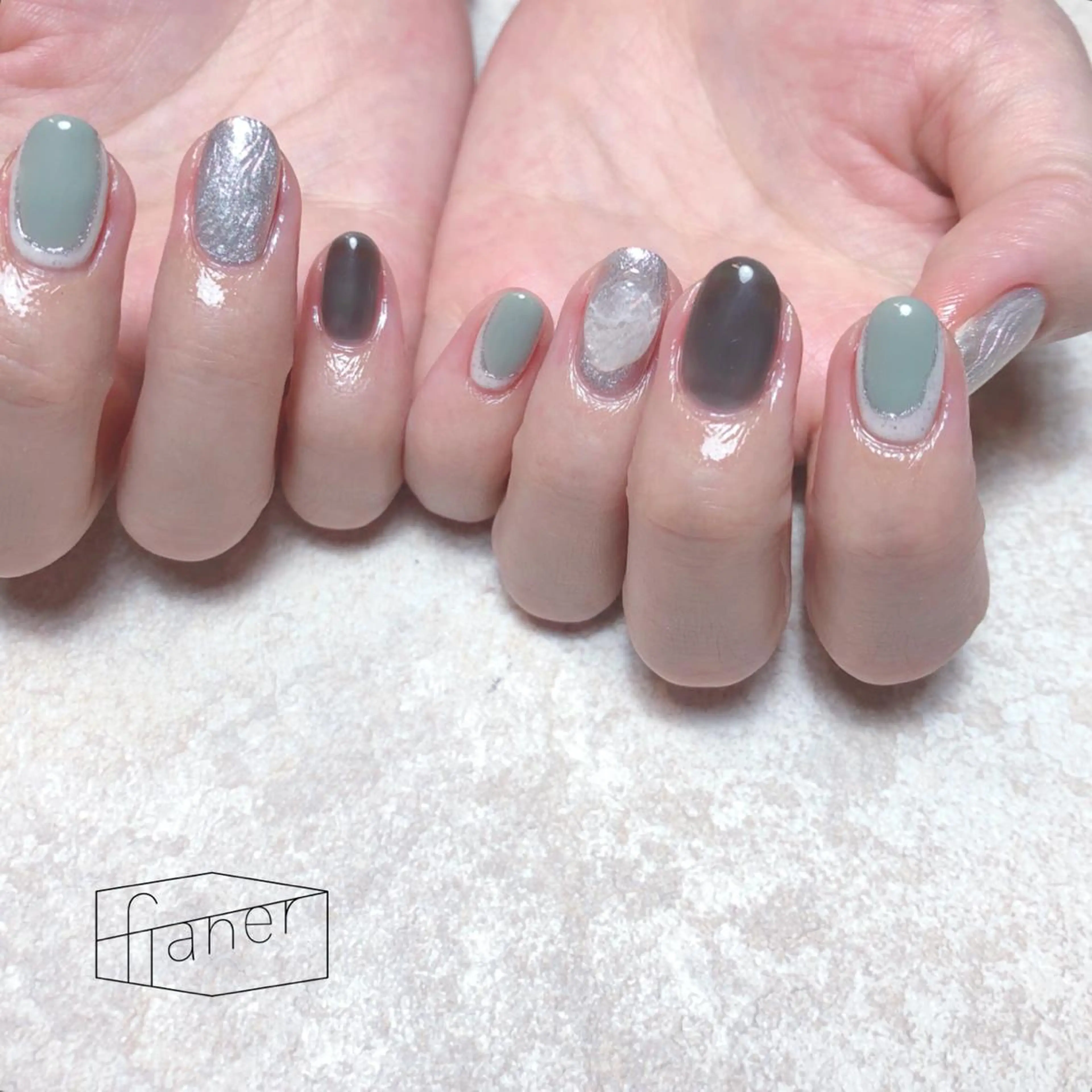 ネイル ハンドネイル flaner所属・KAORI ㅤのネイルデザイン