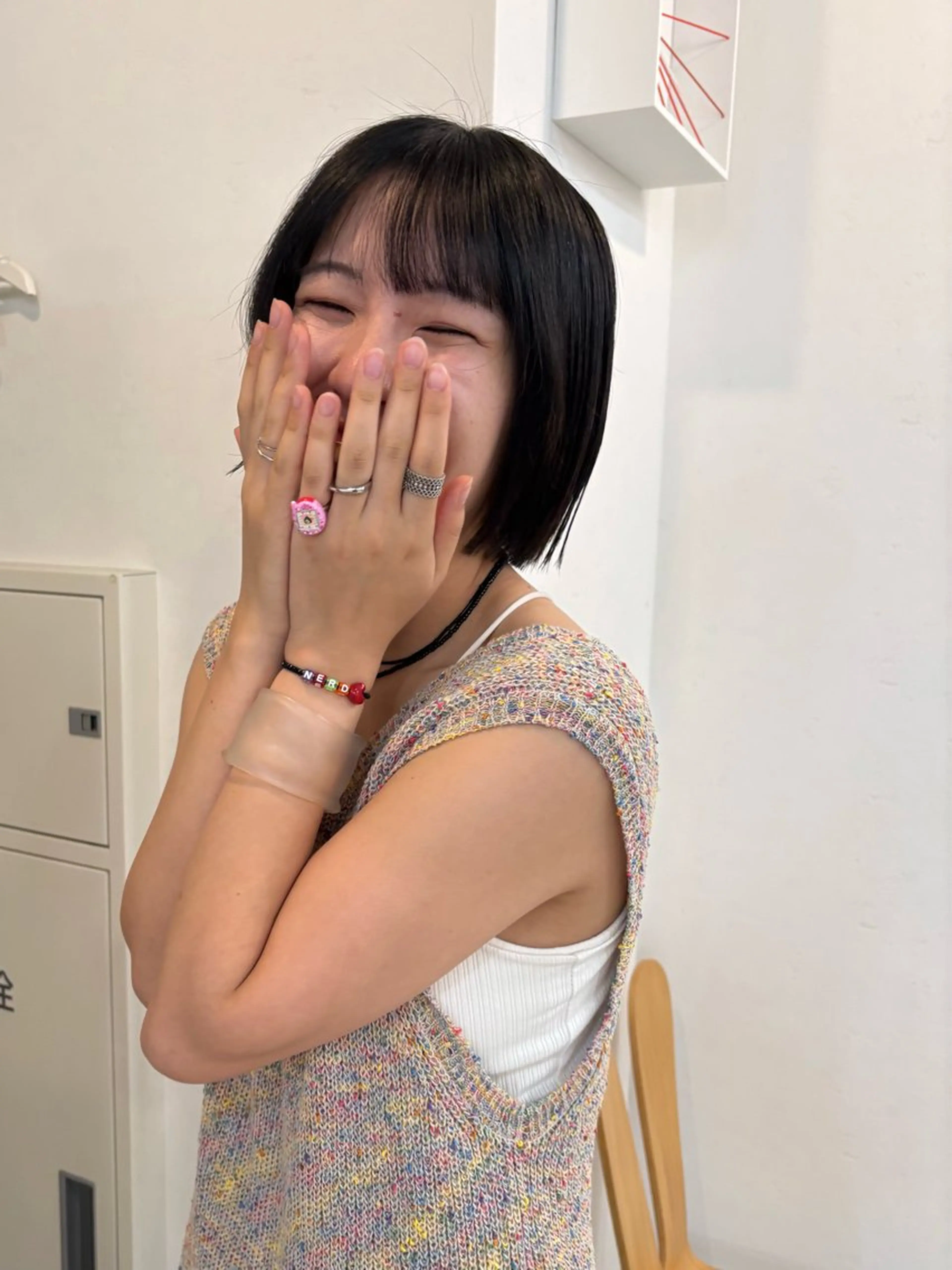 ショート パーマ カット 縮毛矯正 NOUN所属・eri kinjoのヘアスタイル