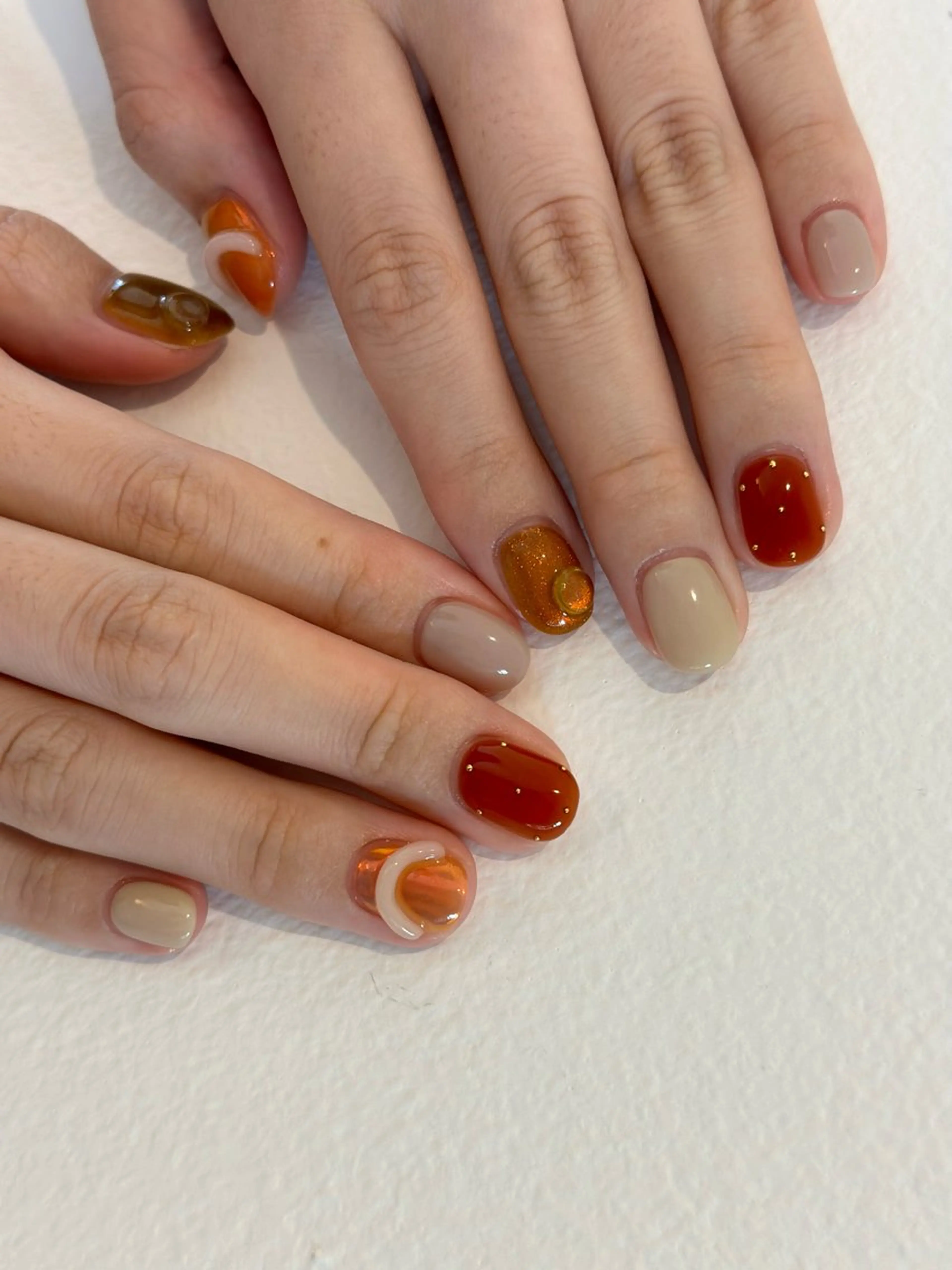 ネイル ハンドネイル Flow nail所属・山本 七海のネイルデザイン