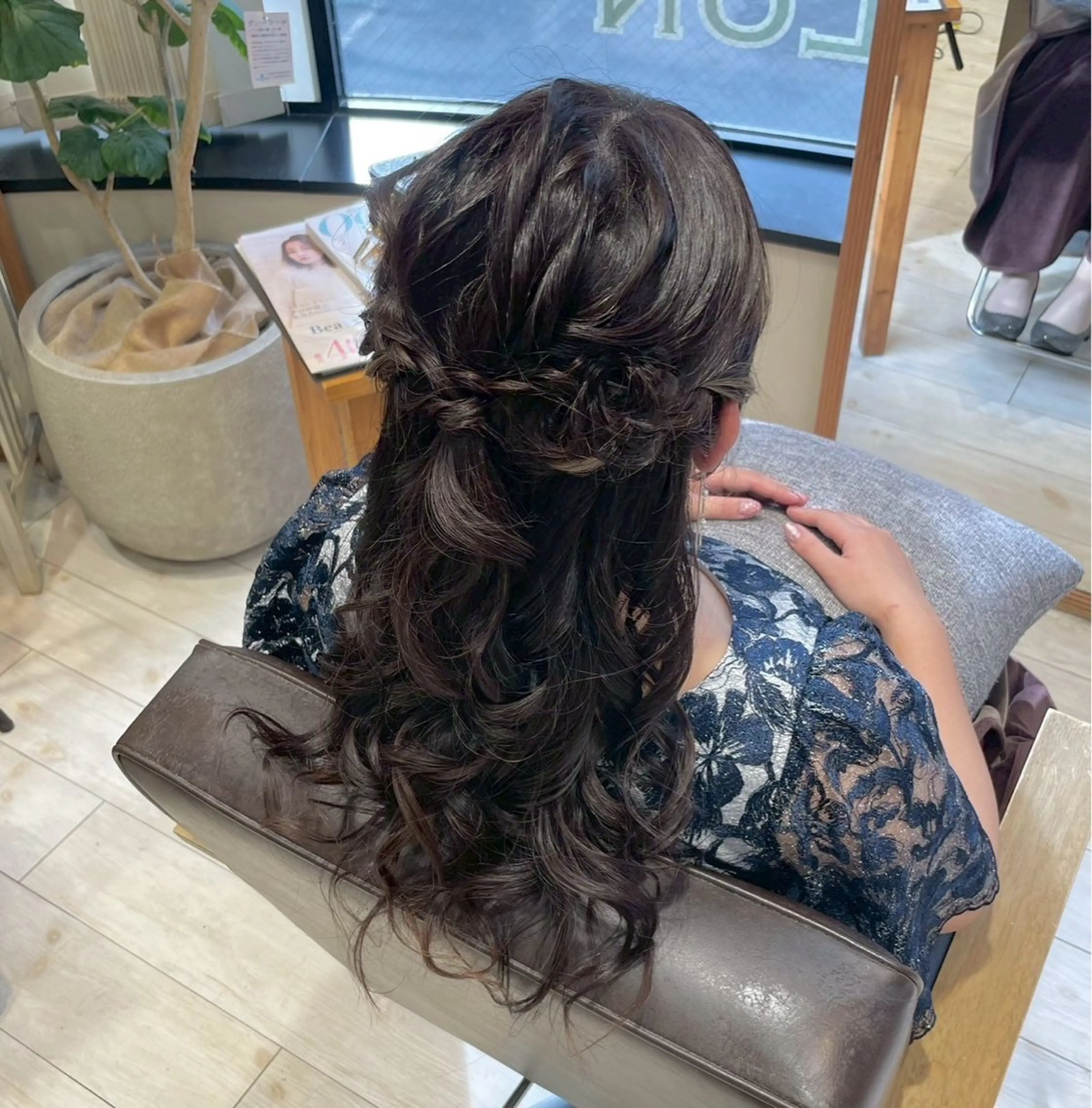 ヘアアレンジ ふわふわヘアメイク 🎀ななのヘアスタイル
