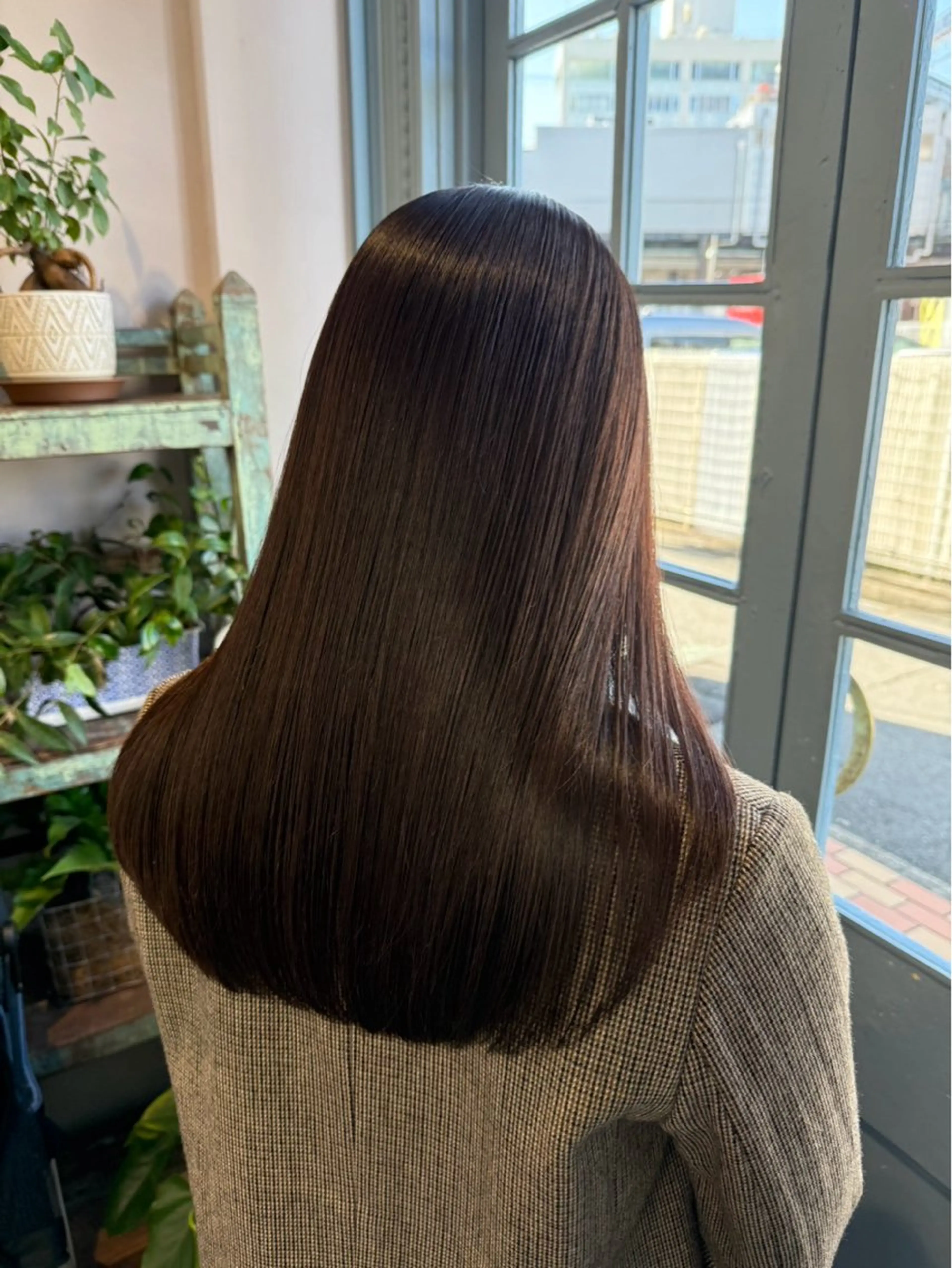 ロング ロング トリートメント 河本 正美のヘアスタイル