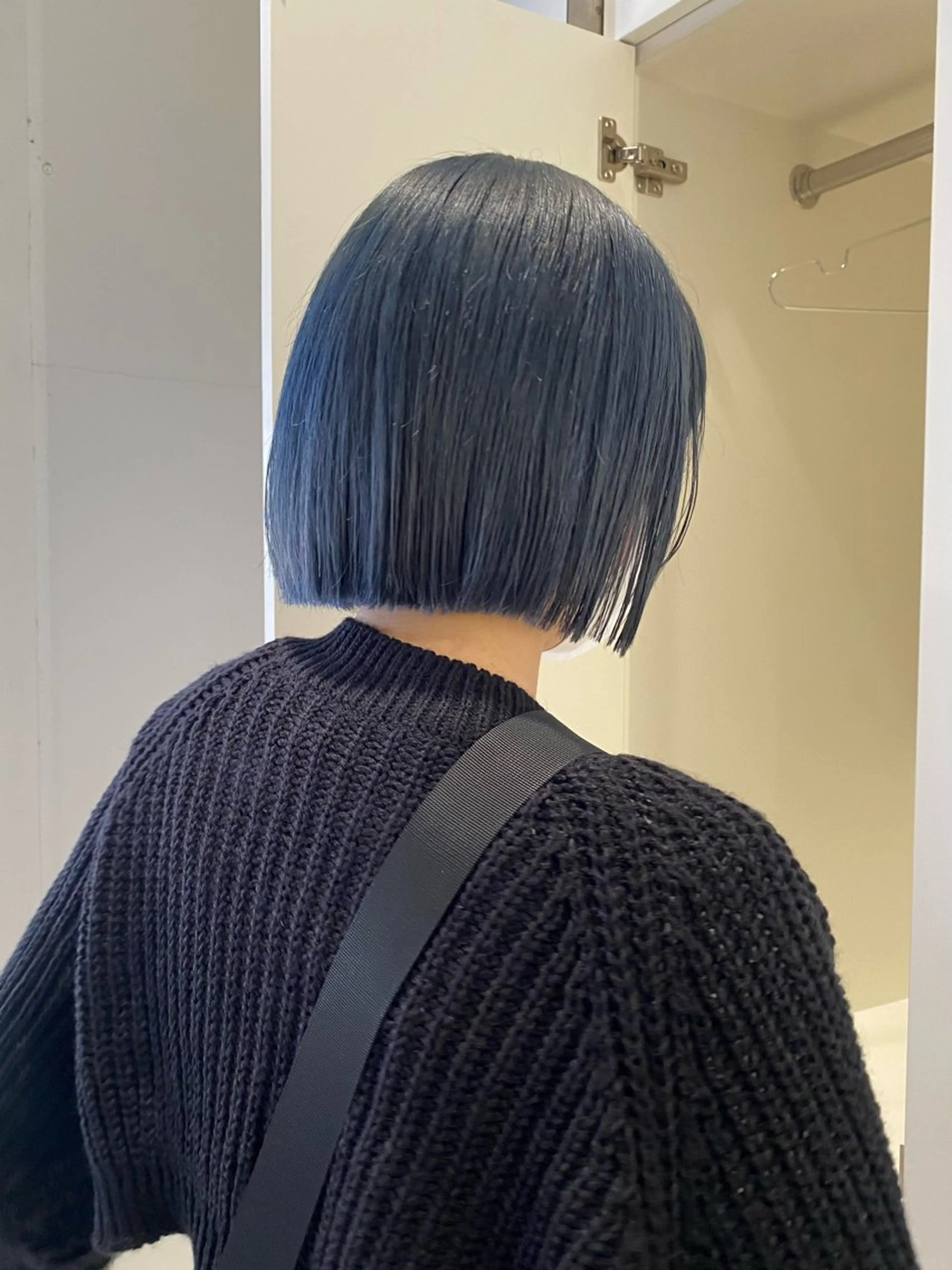 ショート カラー 切りっぱなしボブ ボブ カット ヘアカラー 艶カラー ⋆✦ HIROMIのヘアスタイル