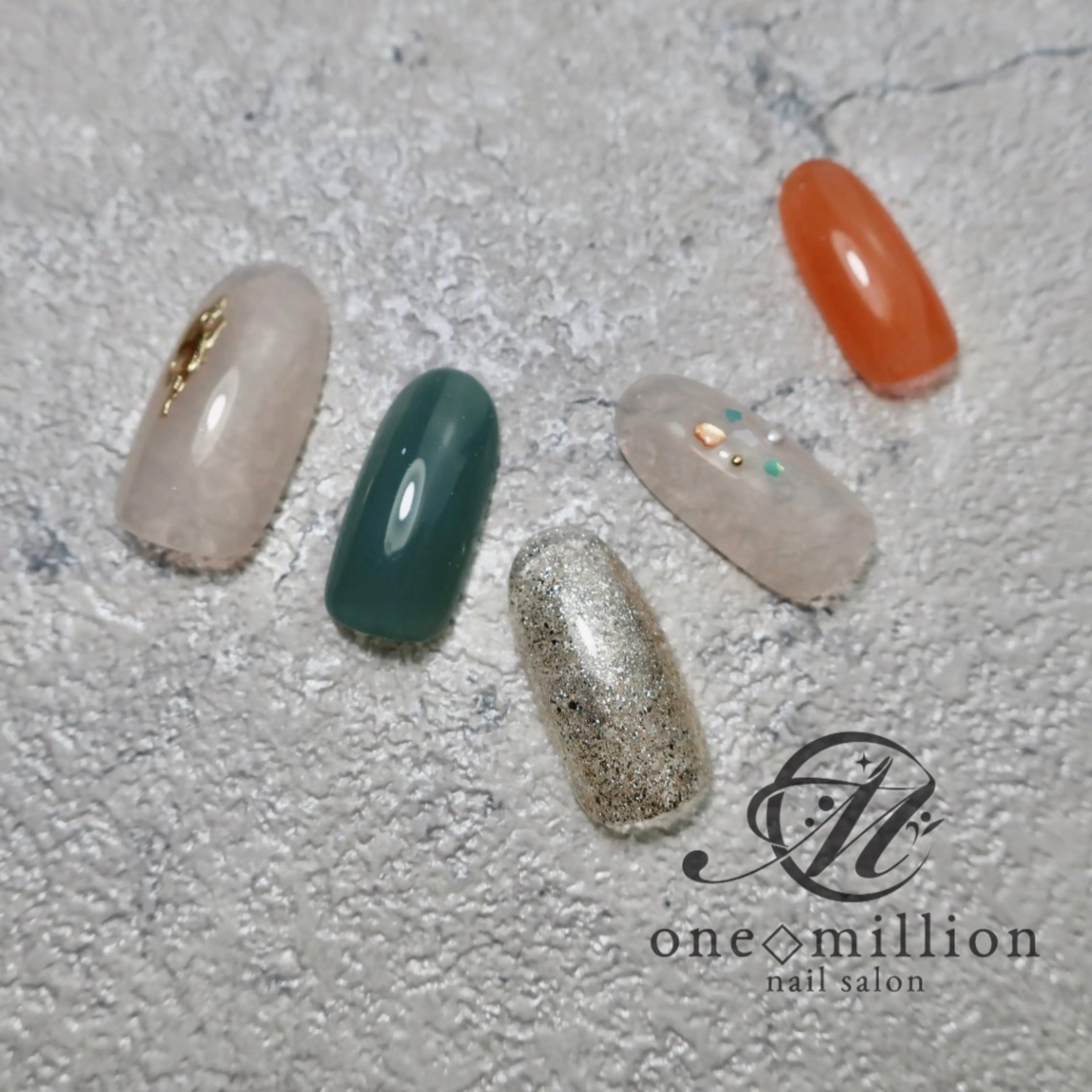 ネイル nail salon ワンミリオンのネイルデザイン