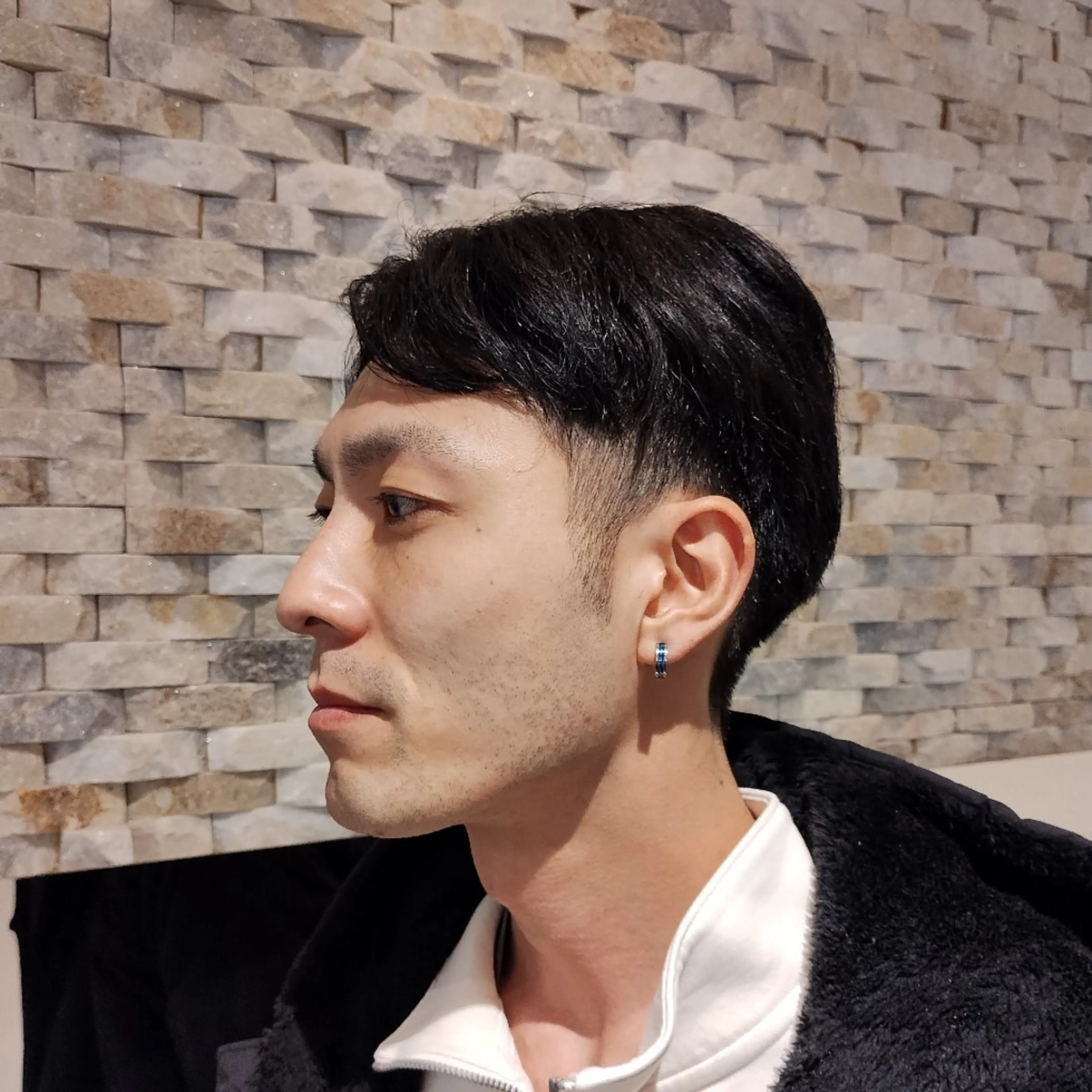 ミディアム 大澤 透のヘアスタイル