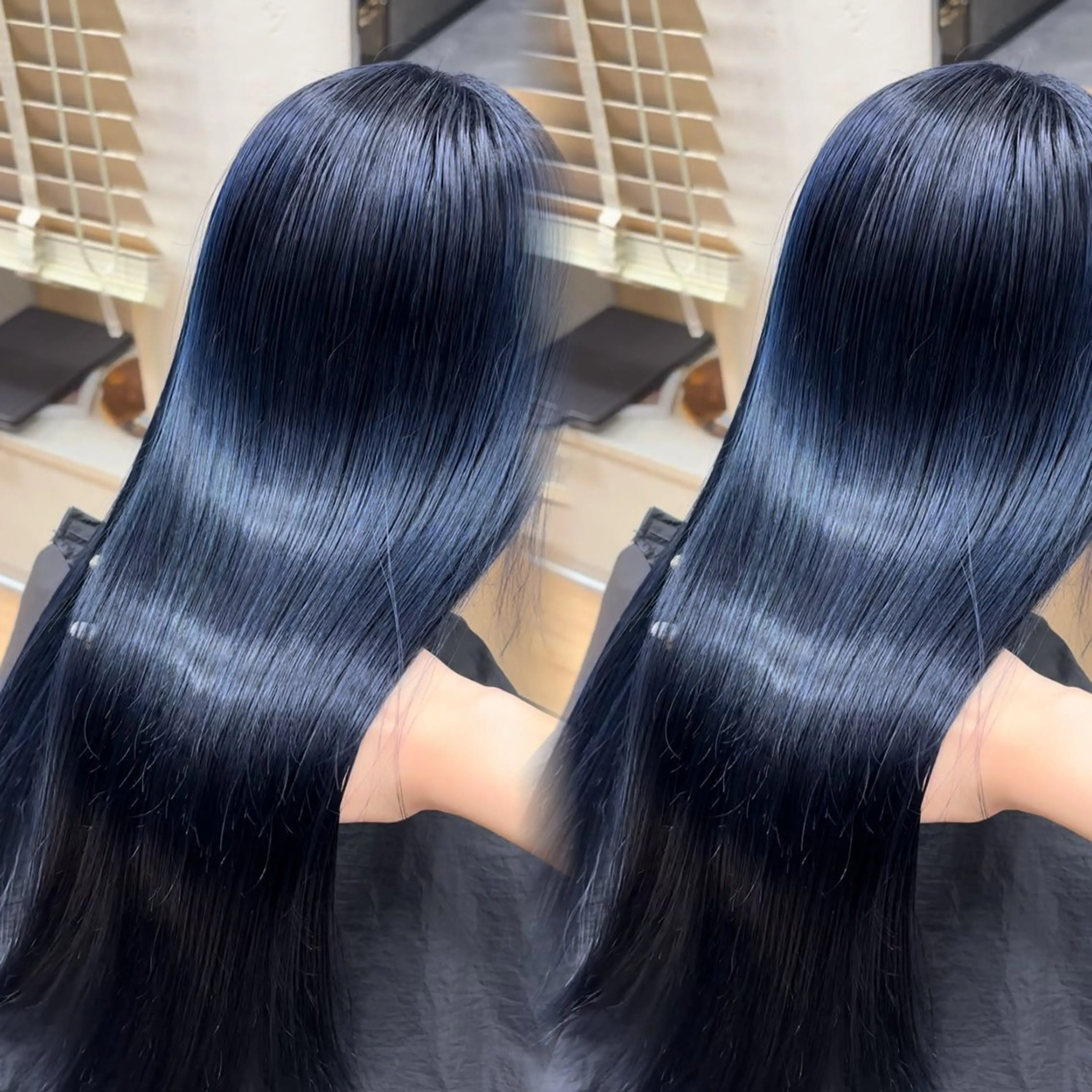 ロング ヘアカラー 吉成 葉南のヘアスタイル
