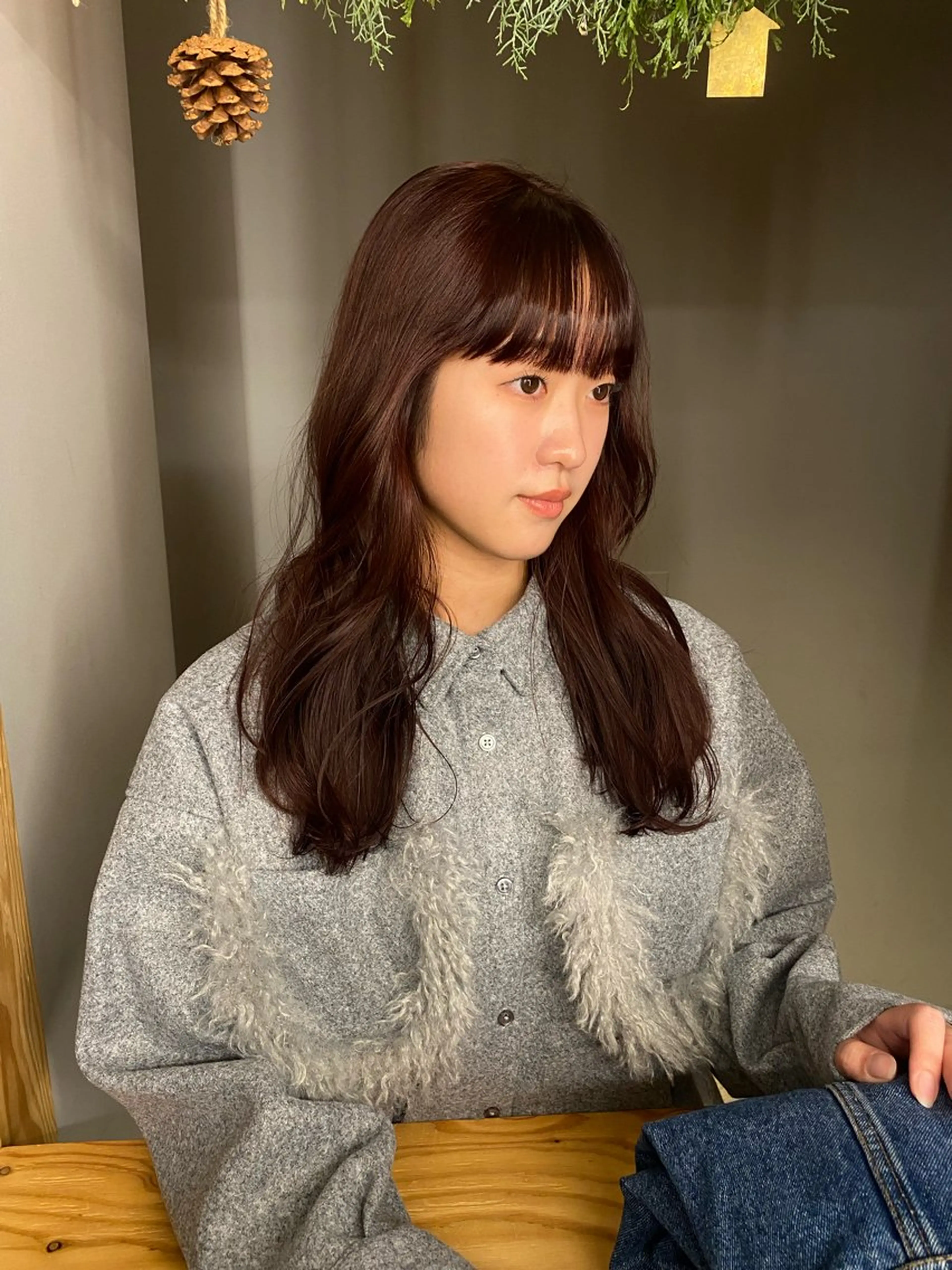 ロング カラー パーマ ヘアカラー 似合わせカット カラー🪿 moeのヘアスタイル