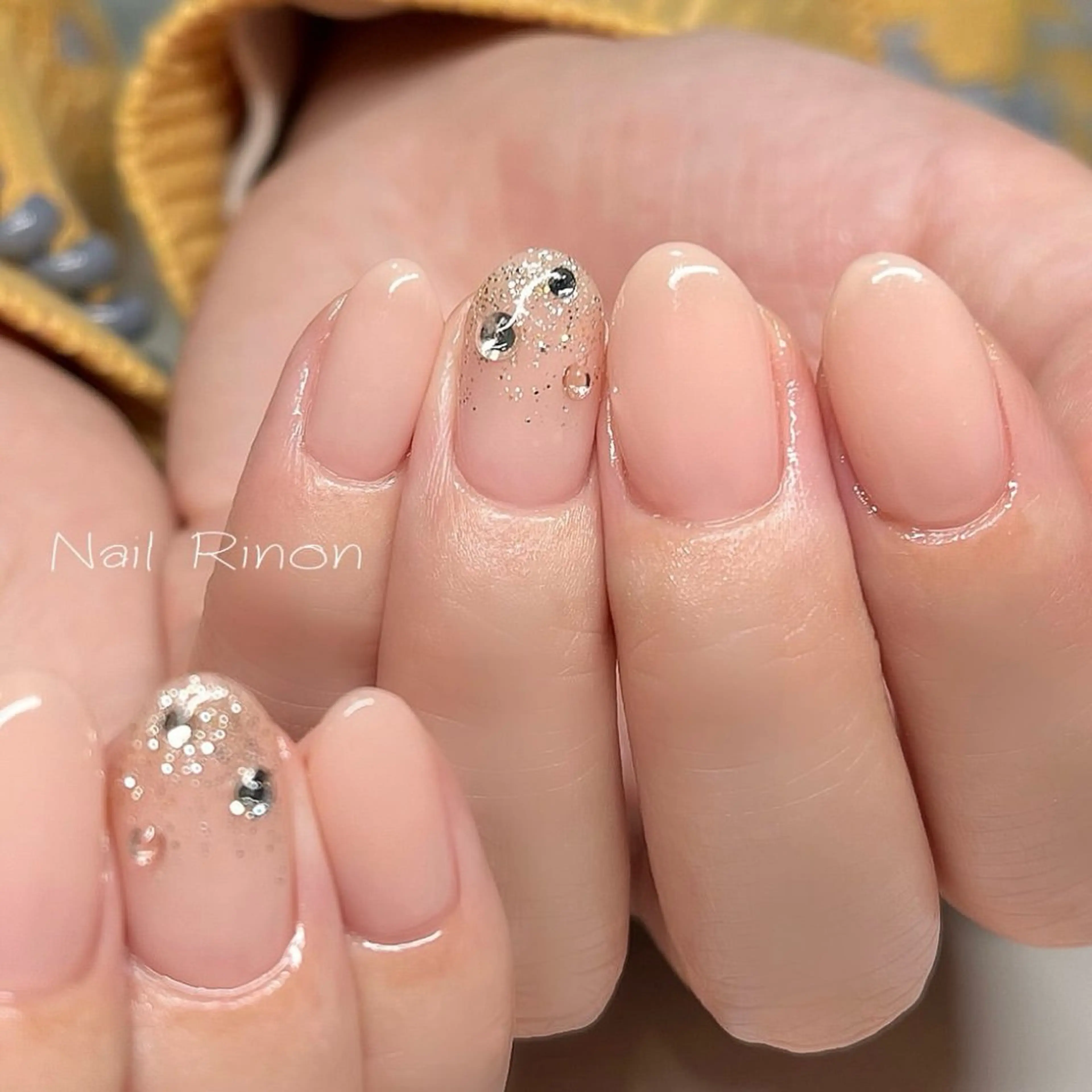 ネイル オフィスネイル ハンドネイル Nail Rinonのネイルデザイン