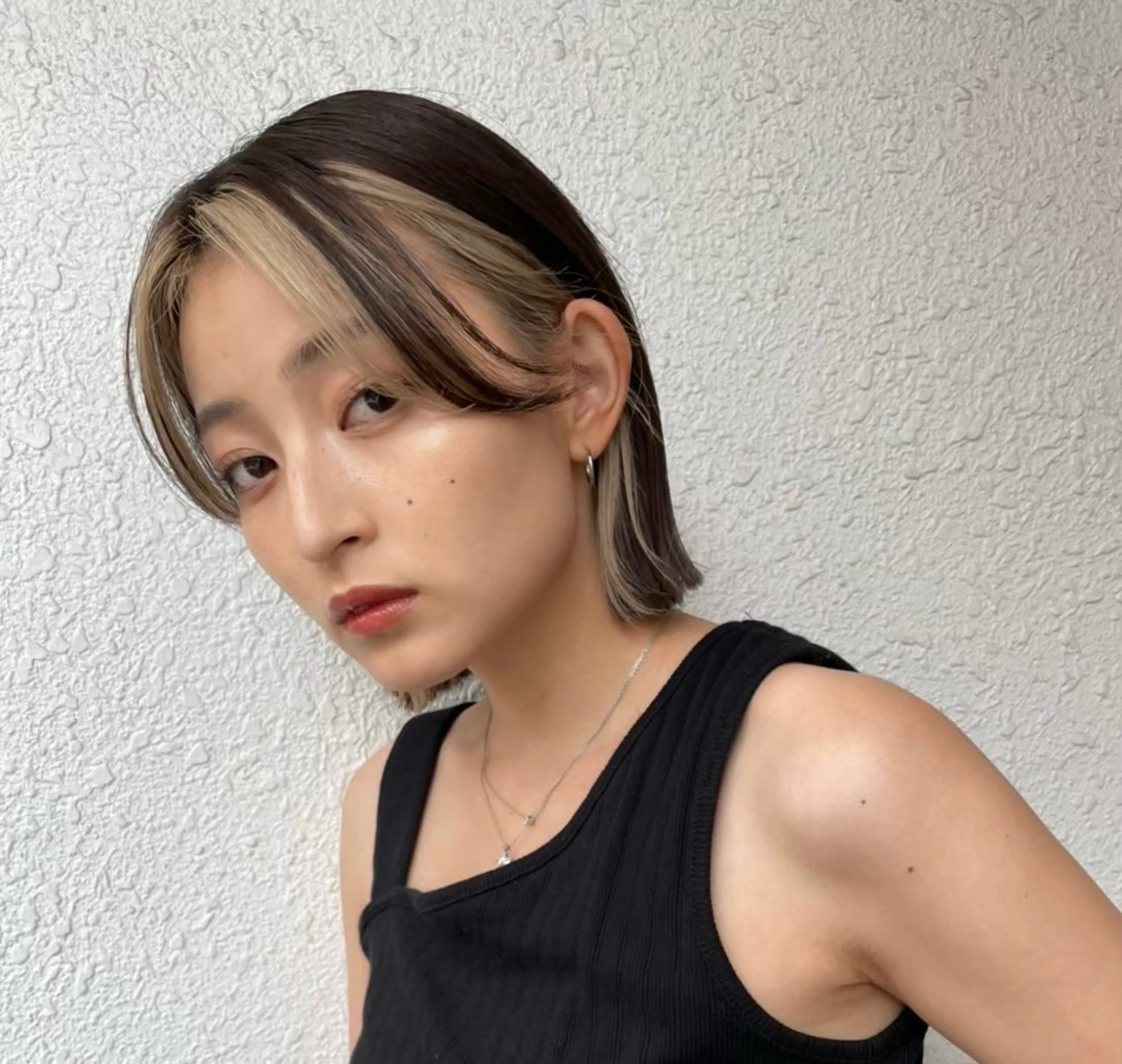 ショート ボブ/顔周りレイヤー /遼祐💫のヘアスタイル