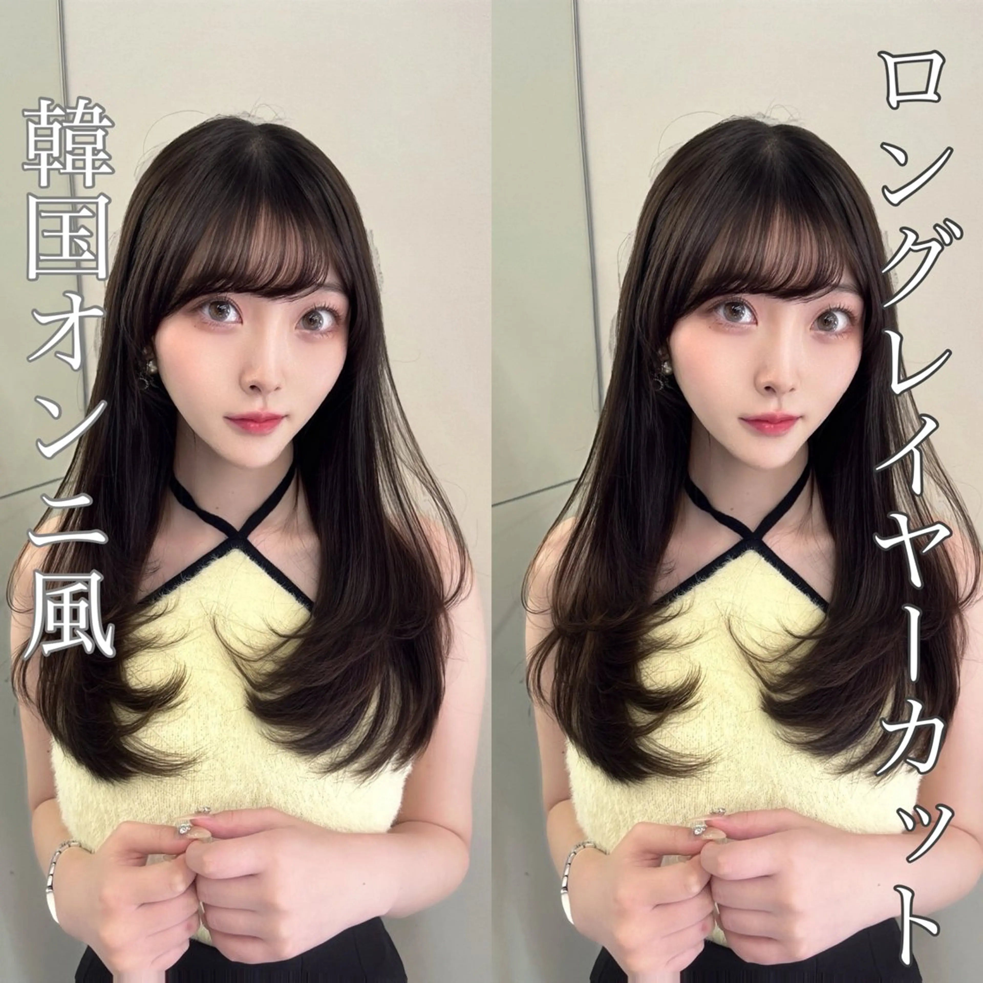 ロング カラー カット ヘアカラー トリートメント 韓国レイヤー/ボブ 髪質改善/TAKAのヘアスタイル