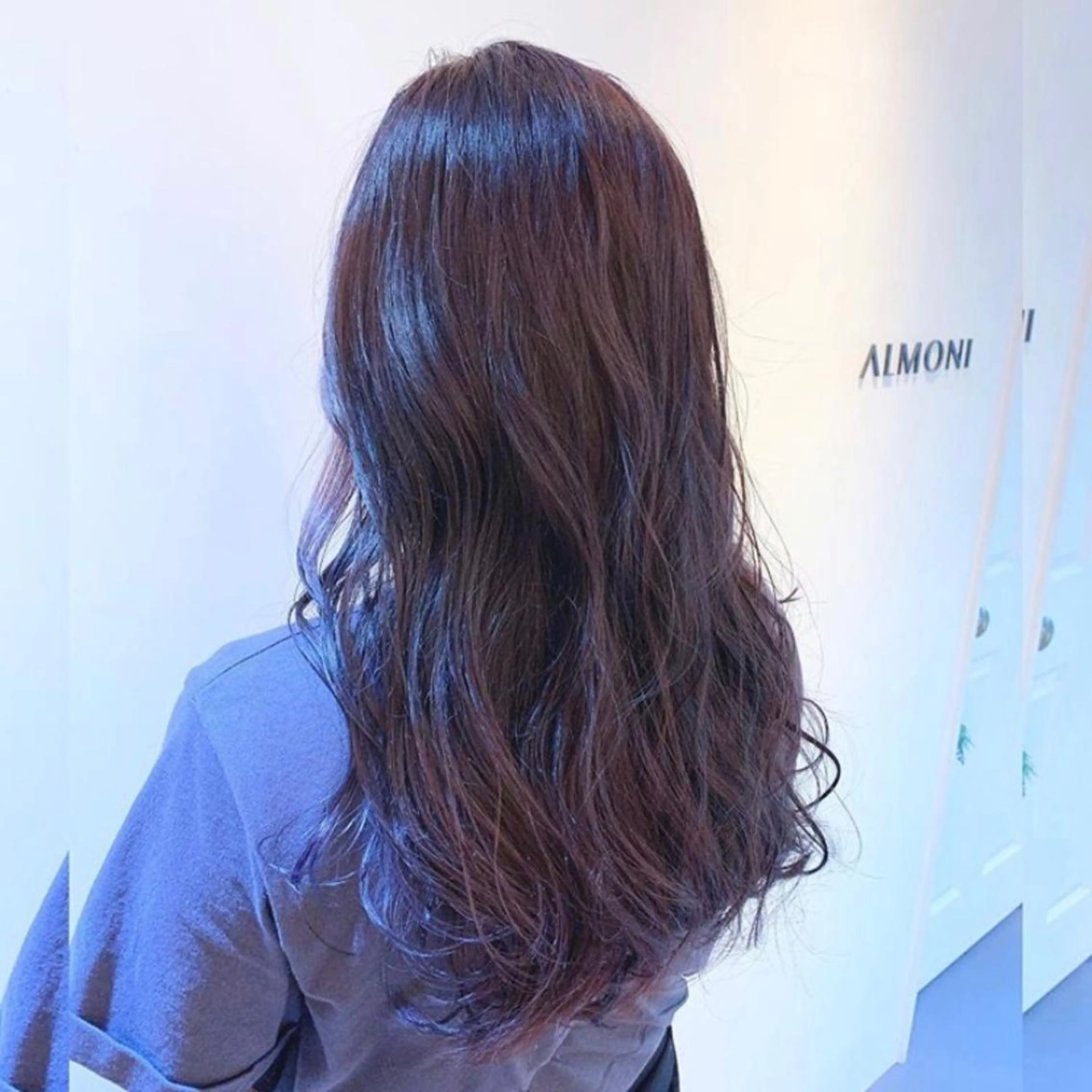 ロング カラー ヘアアレンジ ディープラベンダー ラベンダーカラー カット ヘアカラー トリートメント JYUNESU表参道所属・似合わせhair🔸 アサダ タカコ🔸のヘアスタイル