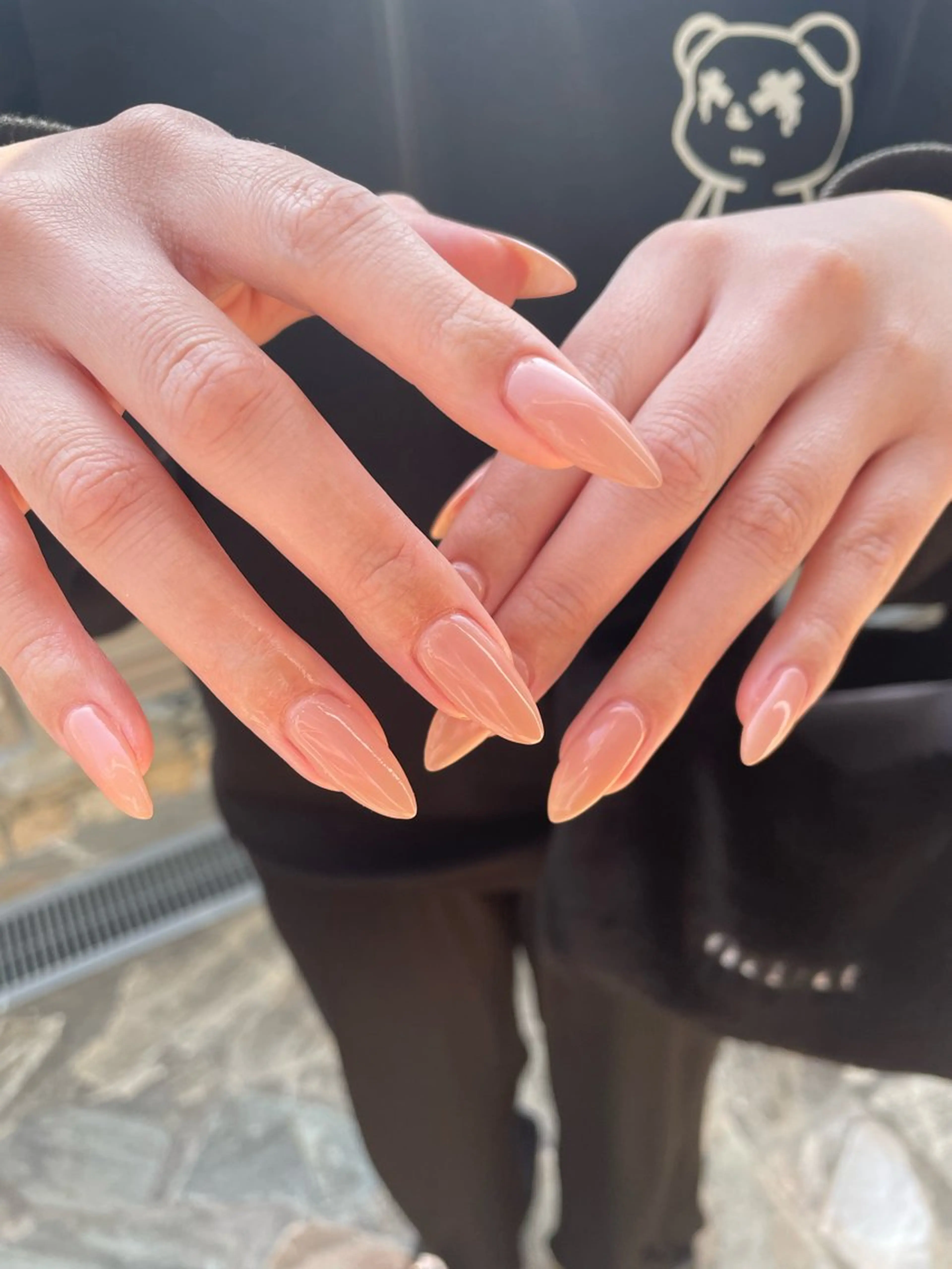 ネイル 長さ出し ulu🌼 nanaのネイルデザイン