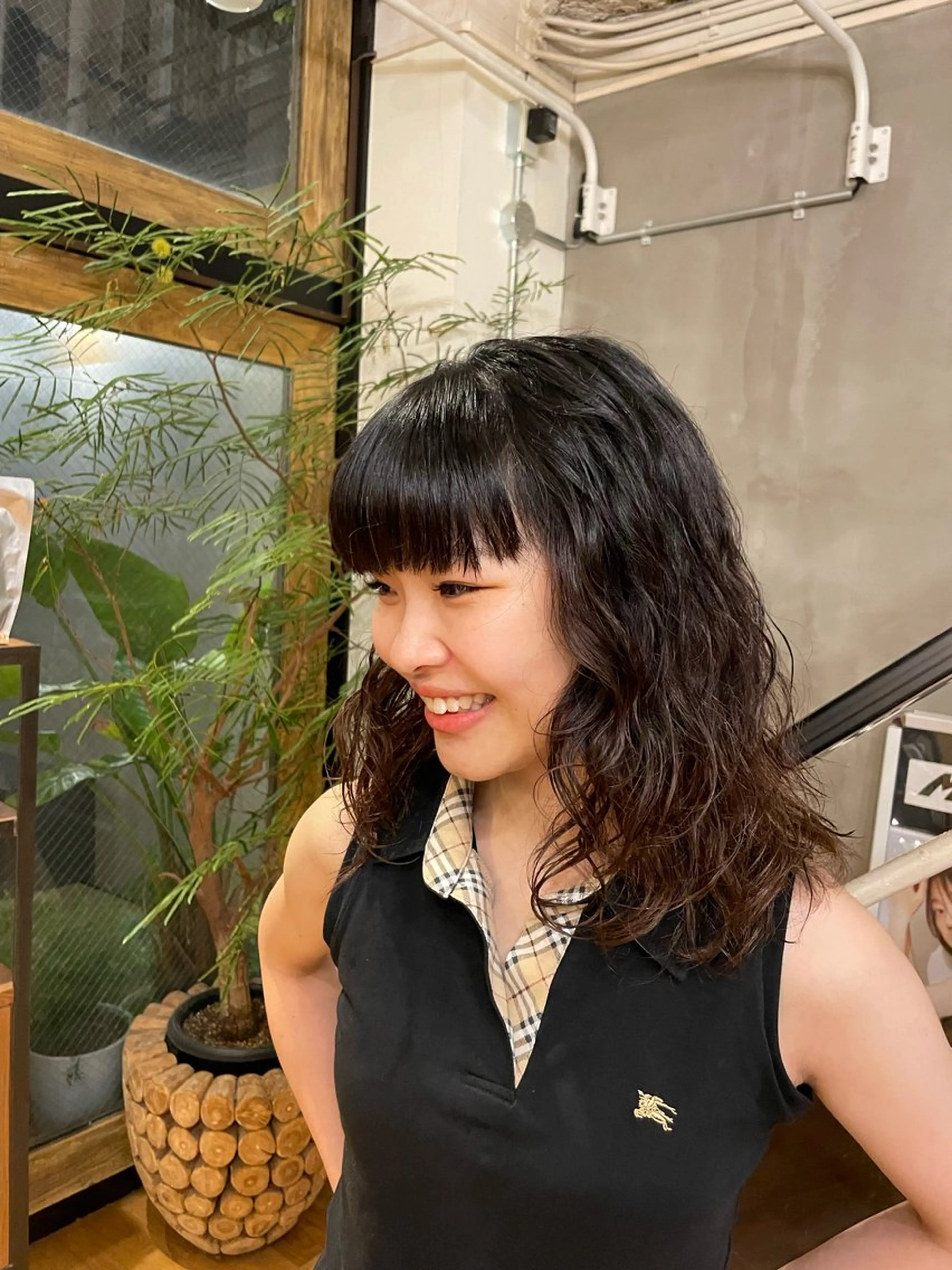 セミロング 似合わせカラー✨ レミのヘアスタイル