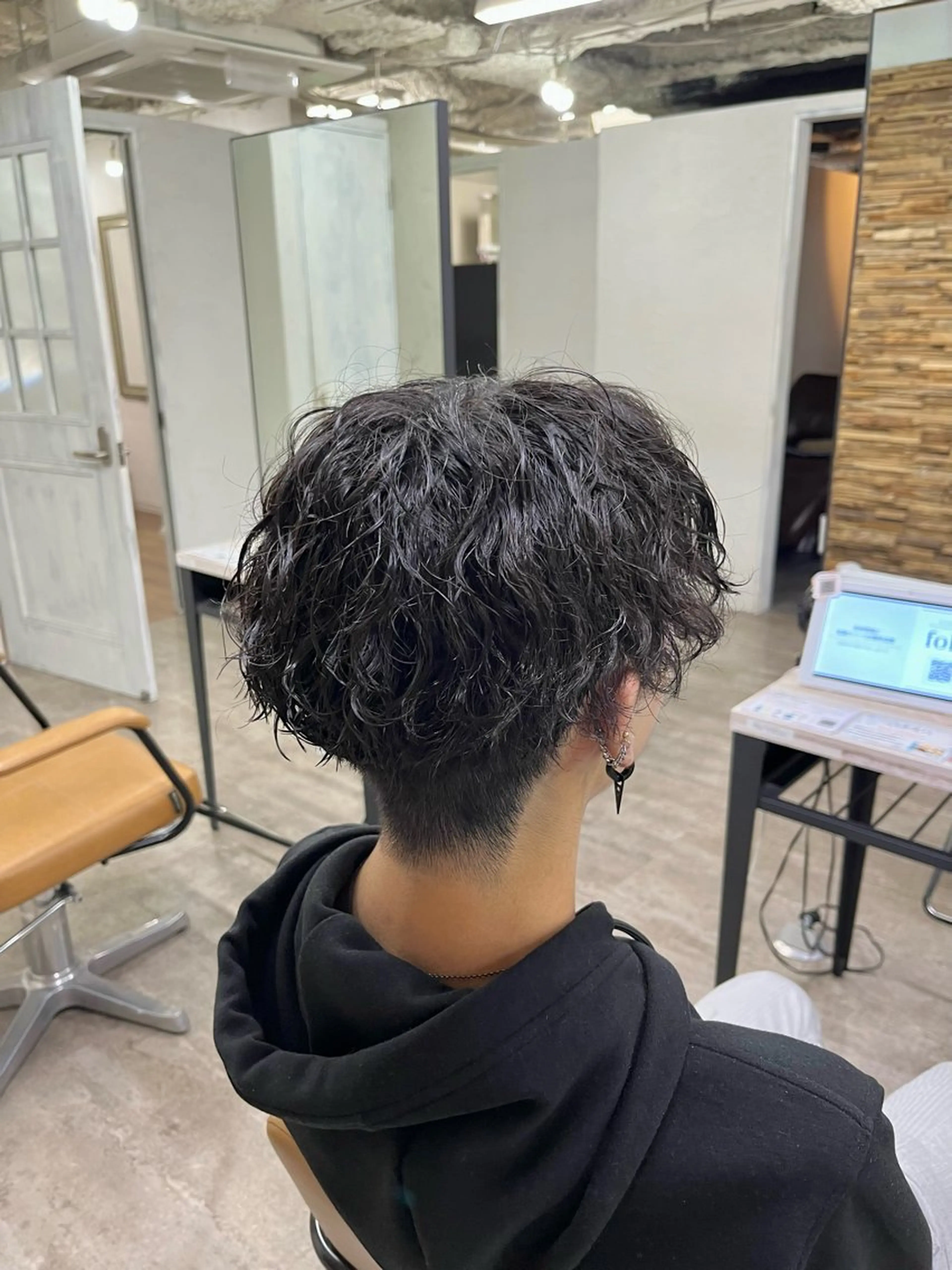 パーマ メンズ メンズパーマ ツイストスパイラルパーマ スパイラルパーマ カット パーマ 💜メンズカット＆パ ーマ💜Sakuraのヘアスタイル