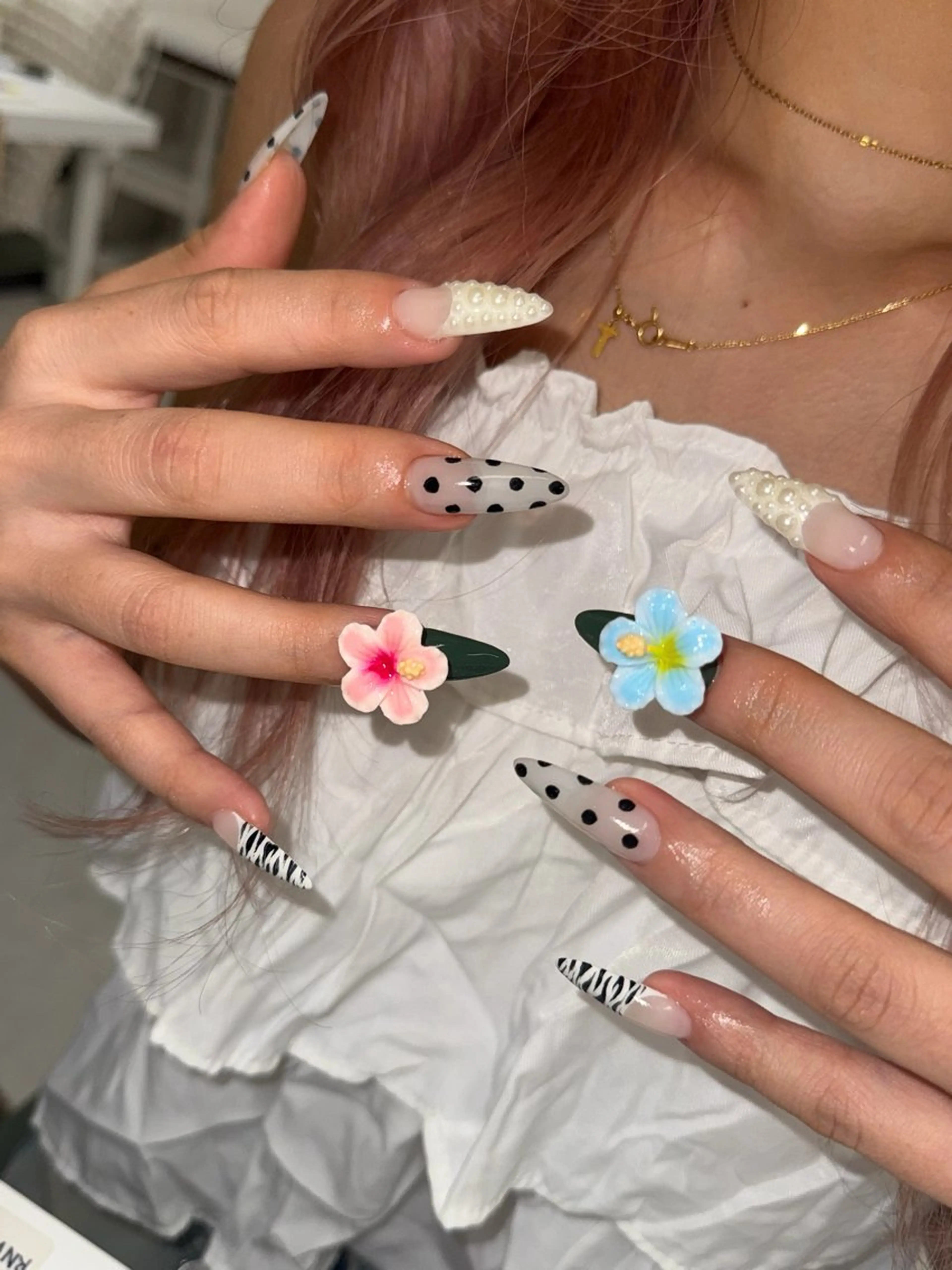 【長さだし１枚分】FULLアート☆初回他店ジェルオフ・スカオフ半額の写真