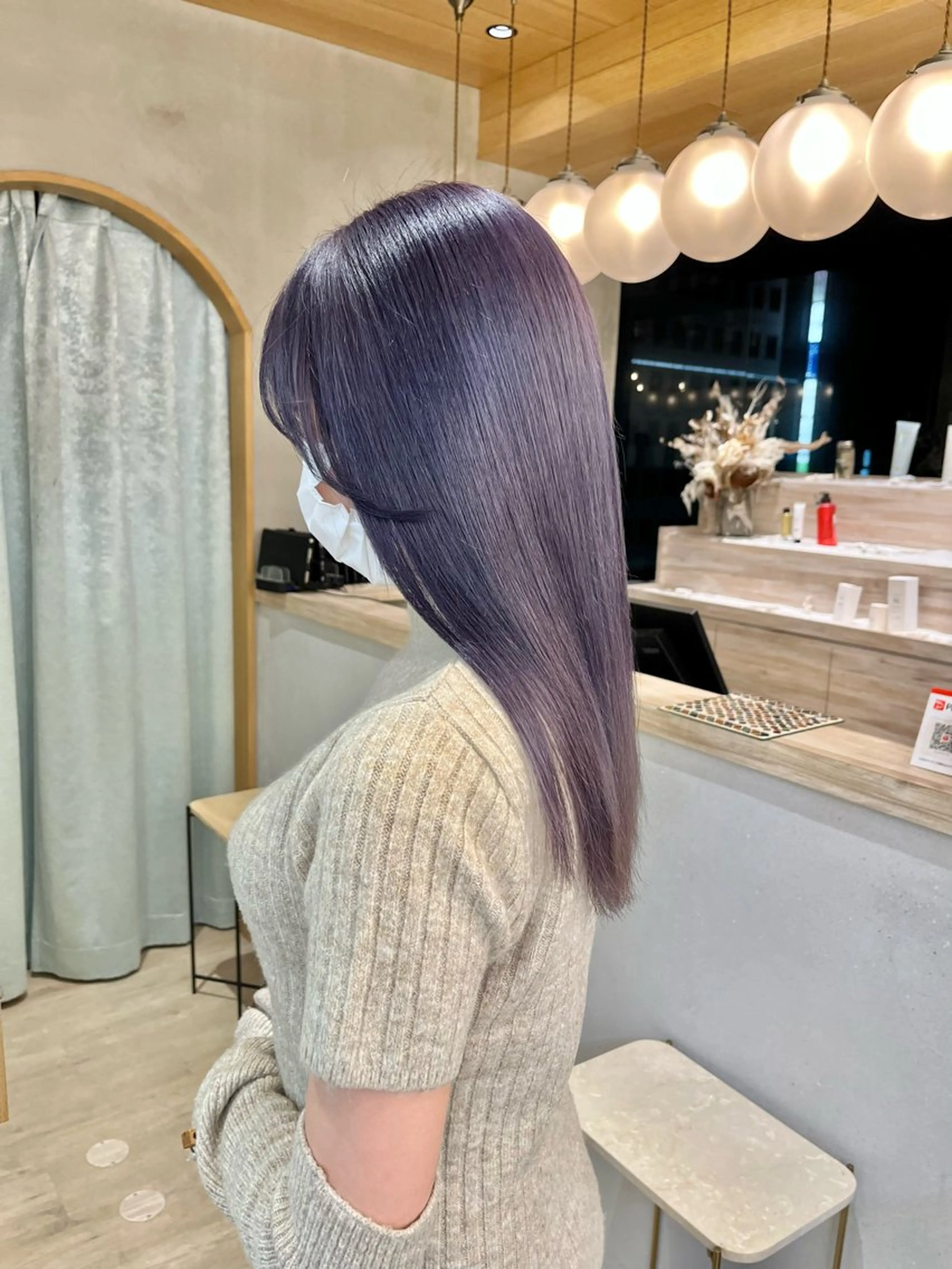 ロング カット ヘアカラー トリートメント 🩵縮毛矯正/ブリー チ/髪質改善/いつかのヘアスタイル