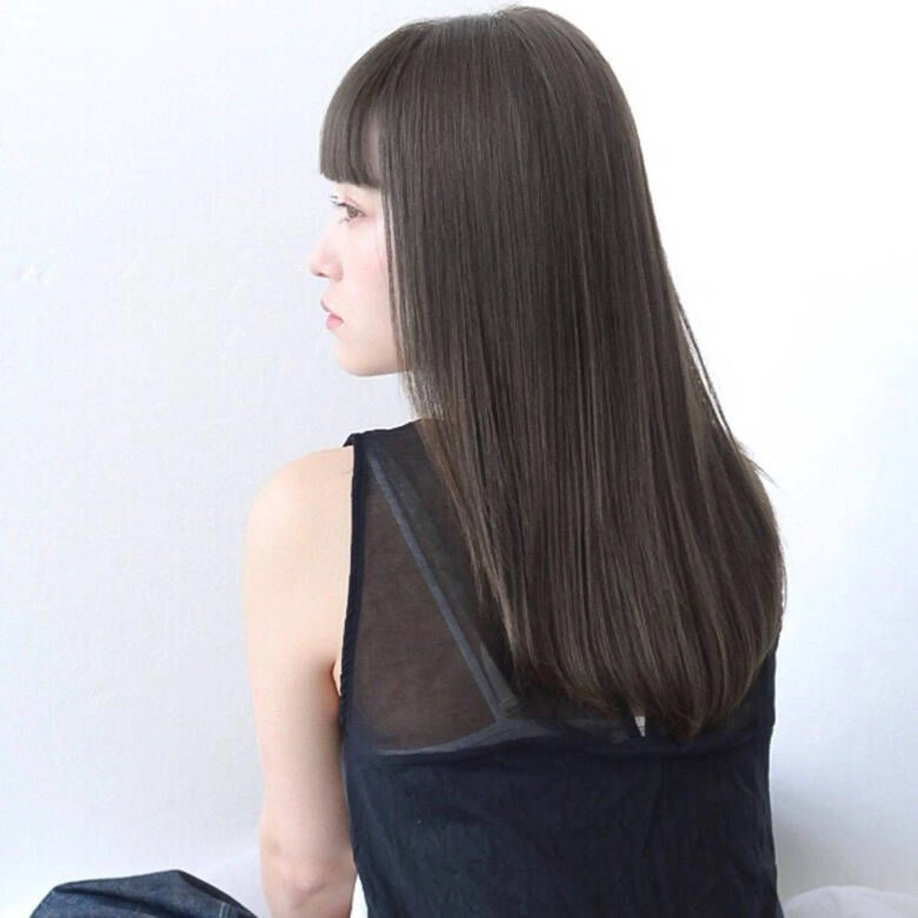 ロング レイヤー:透けカラー :髪質改善🌼✨のヘアスタイル