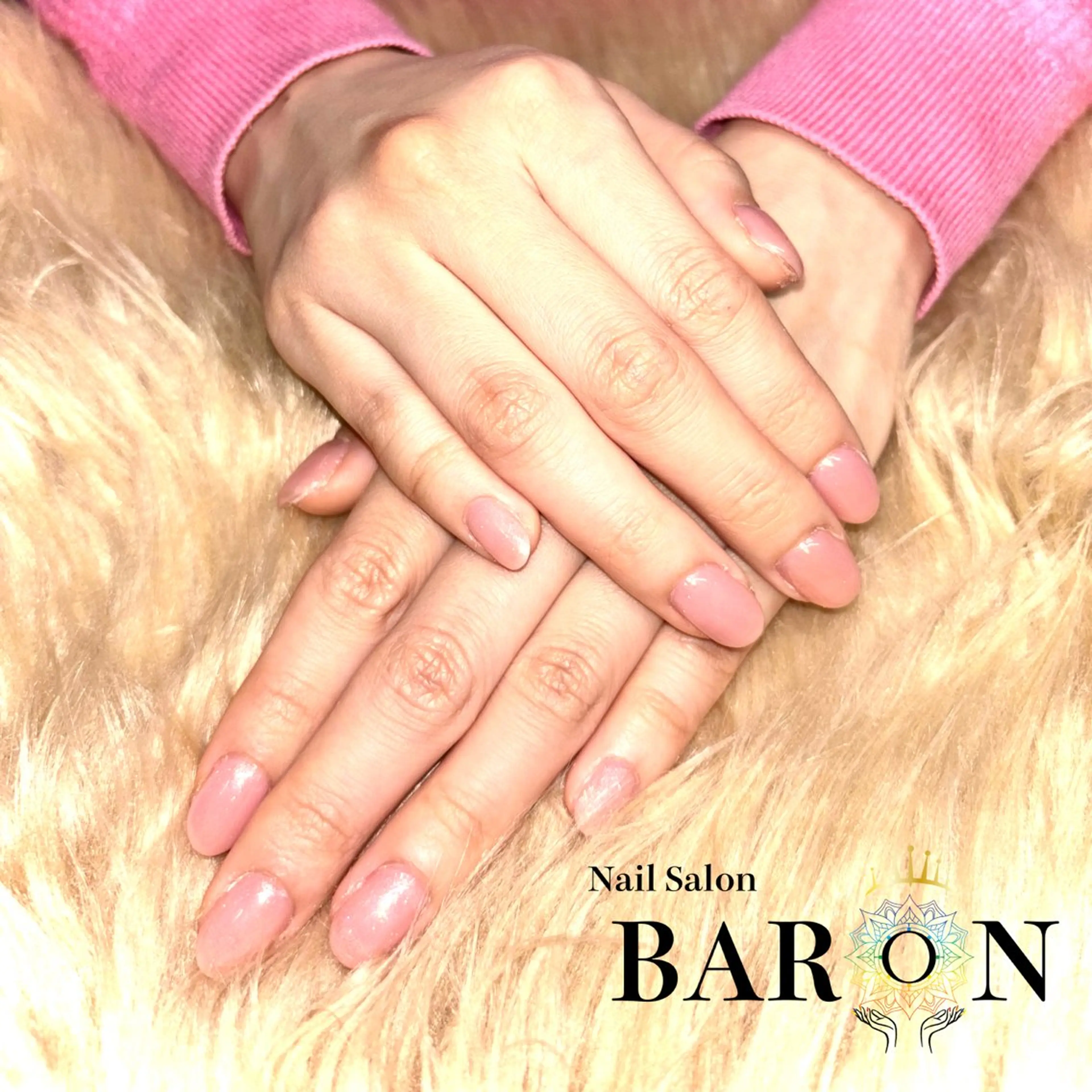 ネイル ラメ(グリッター) シンプルネイル ♛︎BARON♛︎ MASHIROのネイルデザイン