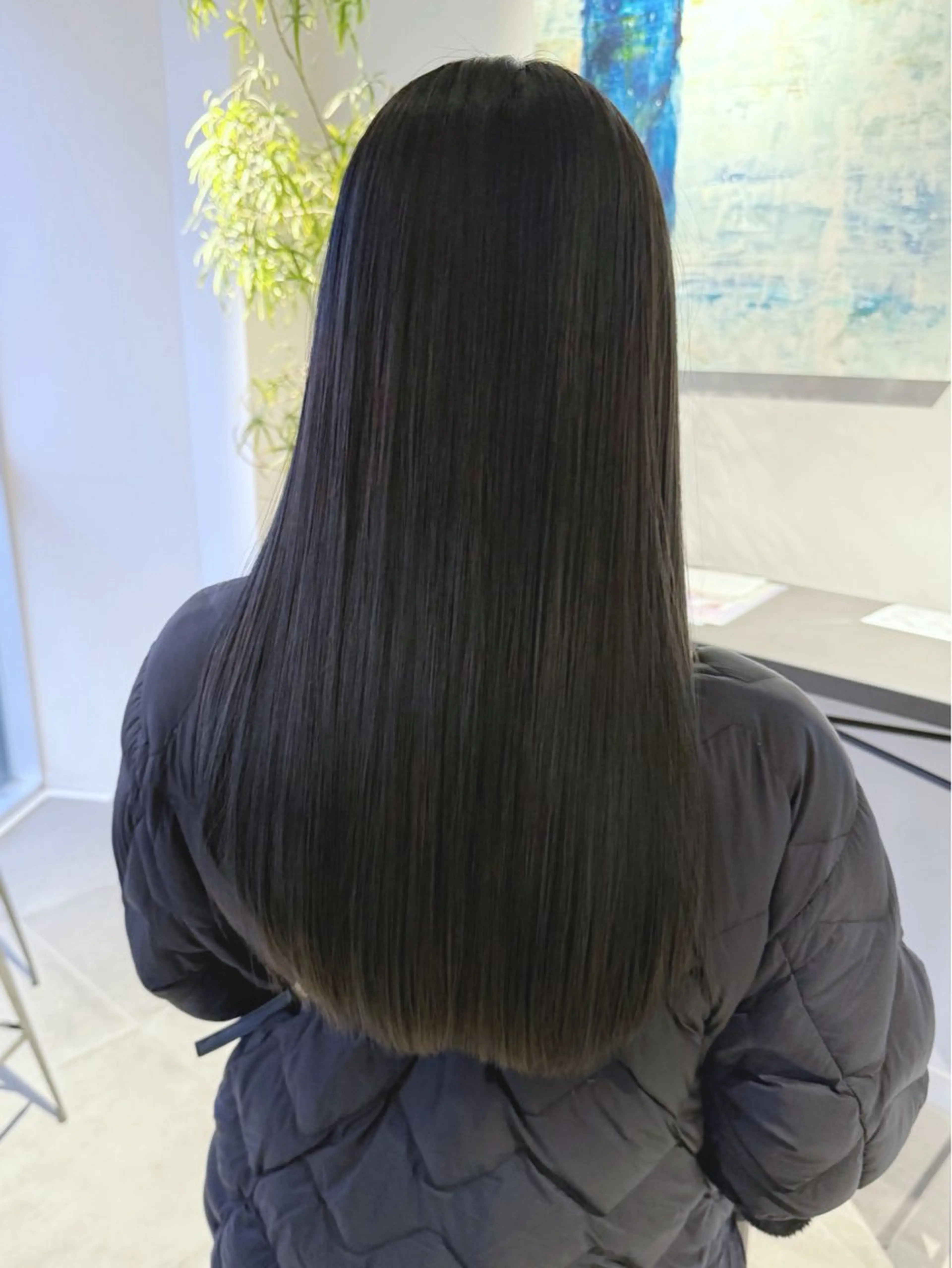 ロング カラー レイヤー/髪質改善カ ラ-🤍津田奈々美‎のヘアスタイル