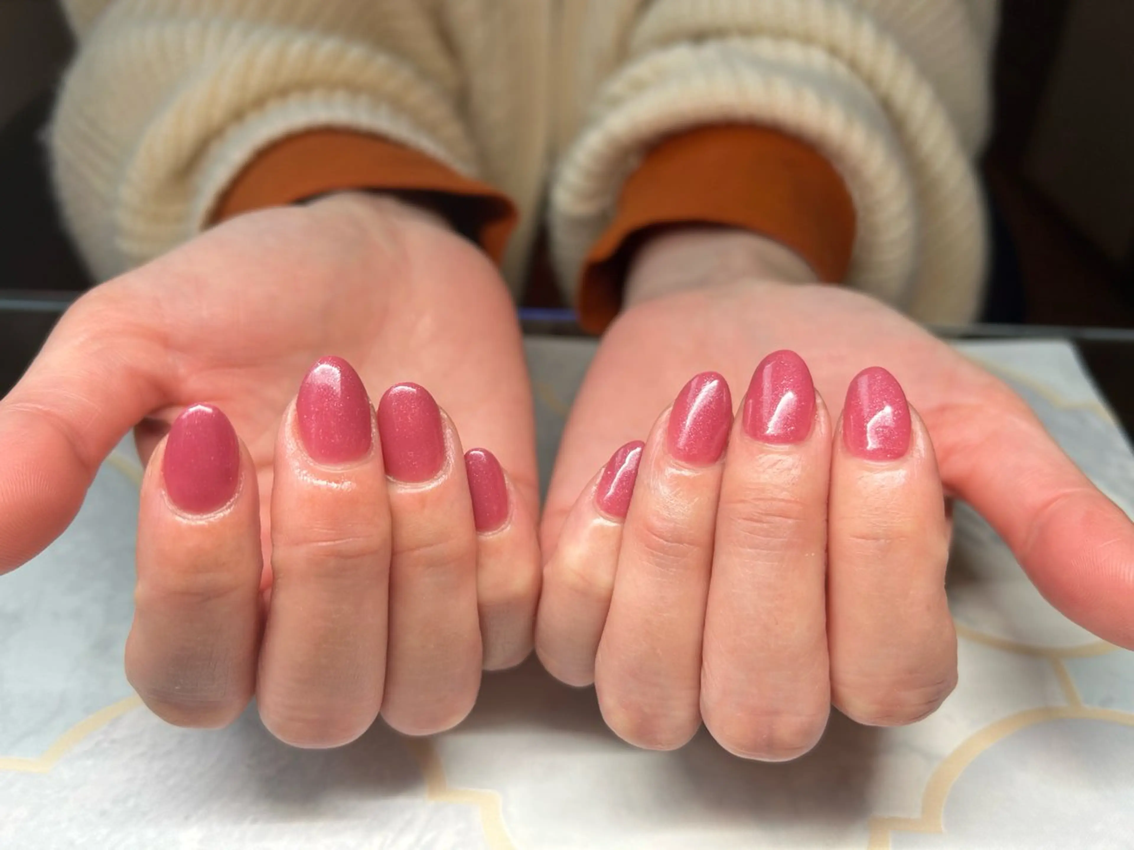 ネイル ワンカラーネイル ハンドネイル Lisa’s Salonのネイルデザイン