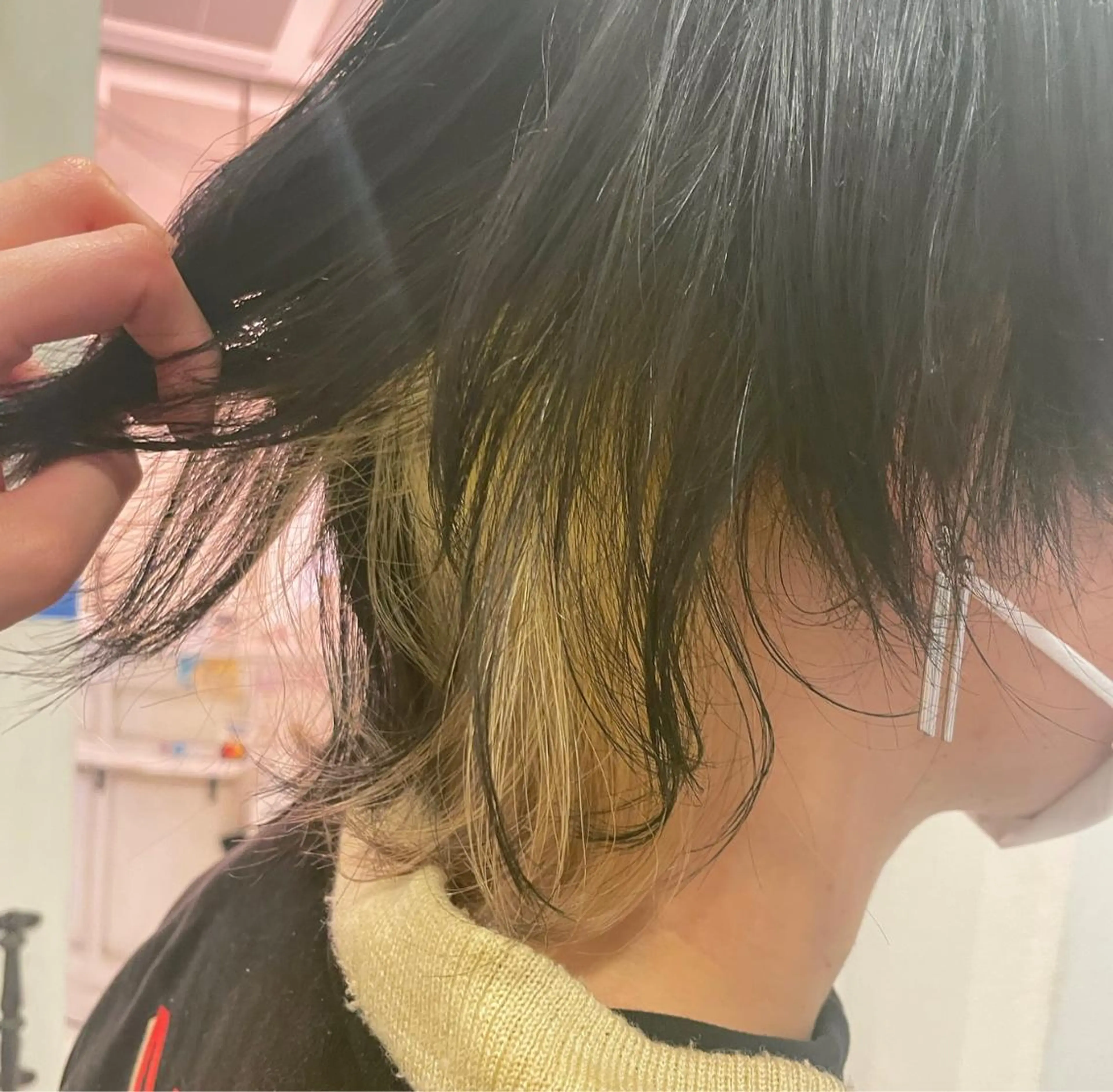 ショート カラー メンズ 🐻‍❄️森山愛結美 🤍N°uairoのヘアスタイル
