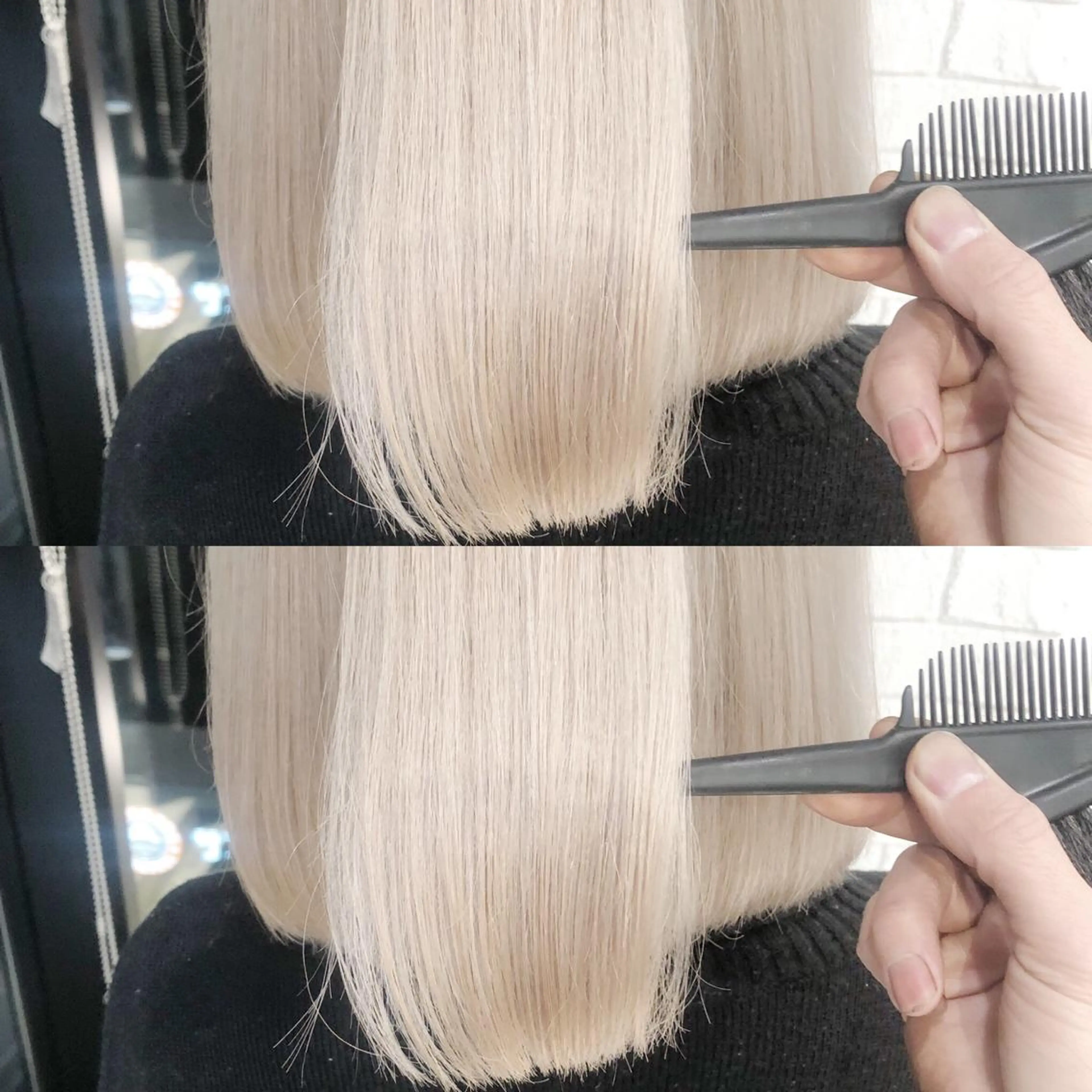 ミディアム カラー ブロンド ハイトーンカラー ホワイトブロンド OTAKU HAIR STUDIO所属・shin✨今月注目✨ スタイリスト（急募）のヘアスタイル