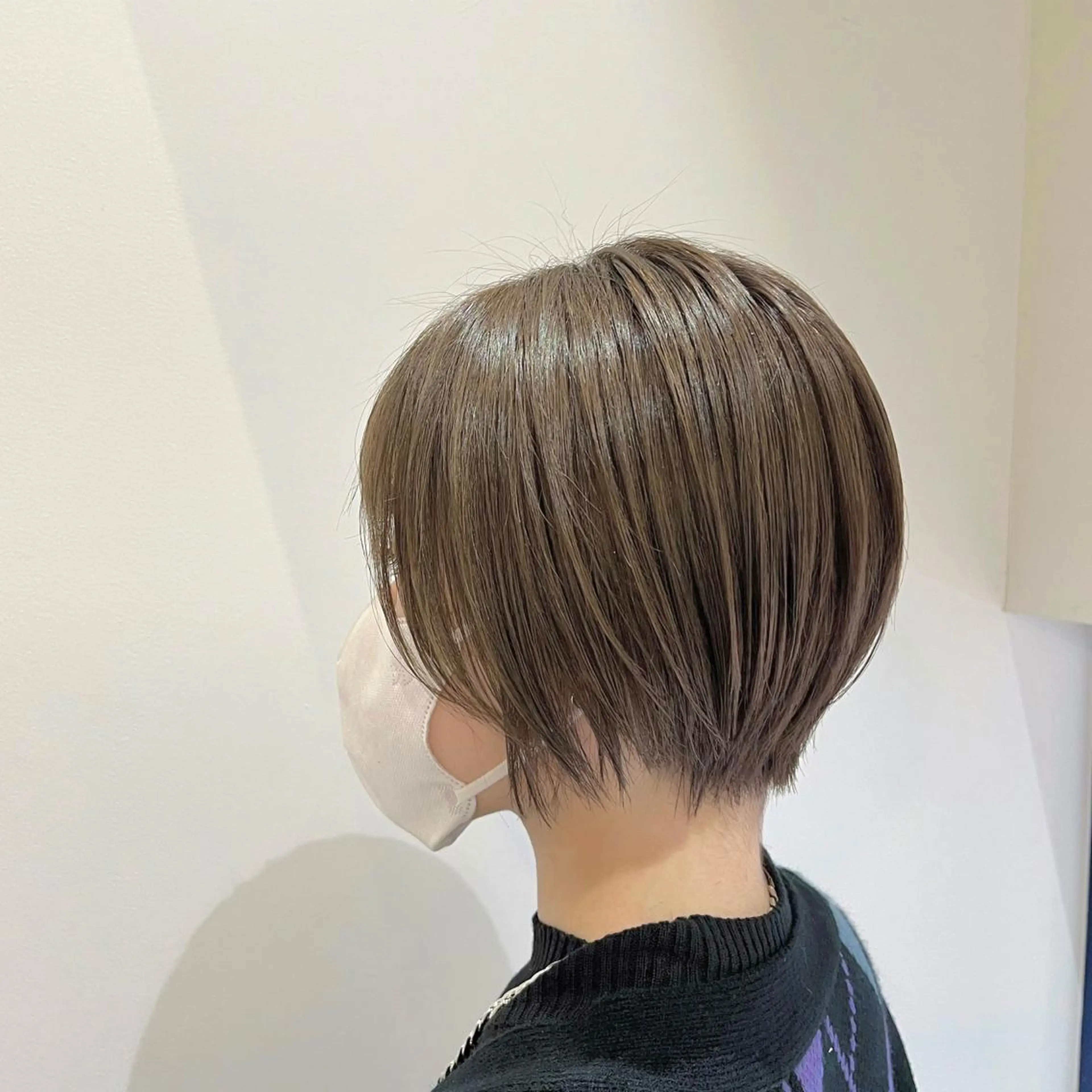 ショート カラー カット ヘアカラー トリートメント 山本 佳奈のヘアスタイル