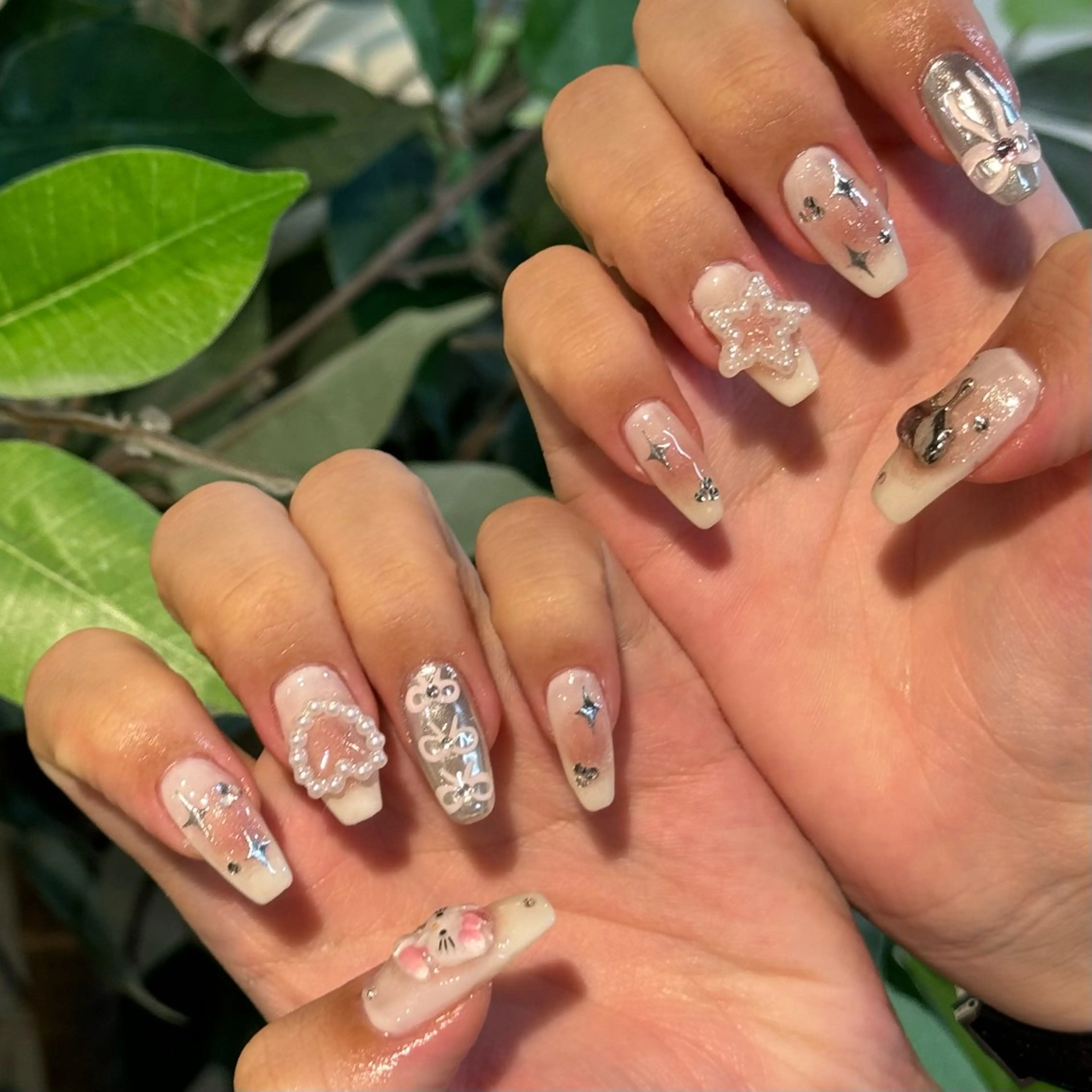 ネイル ハンドネイル 🌿BLITZ 🦋笠原雪音🦋のネイルデザイン