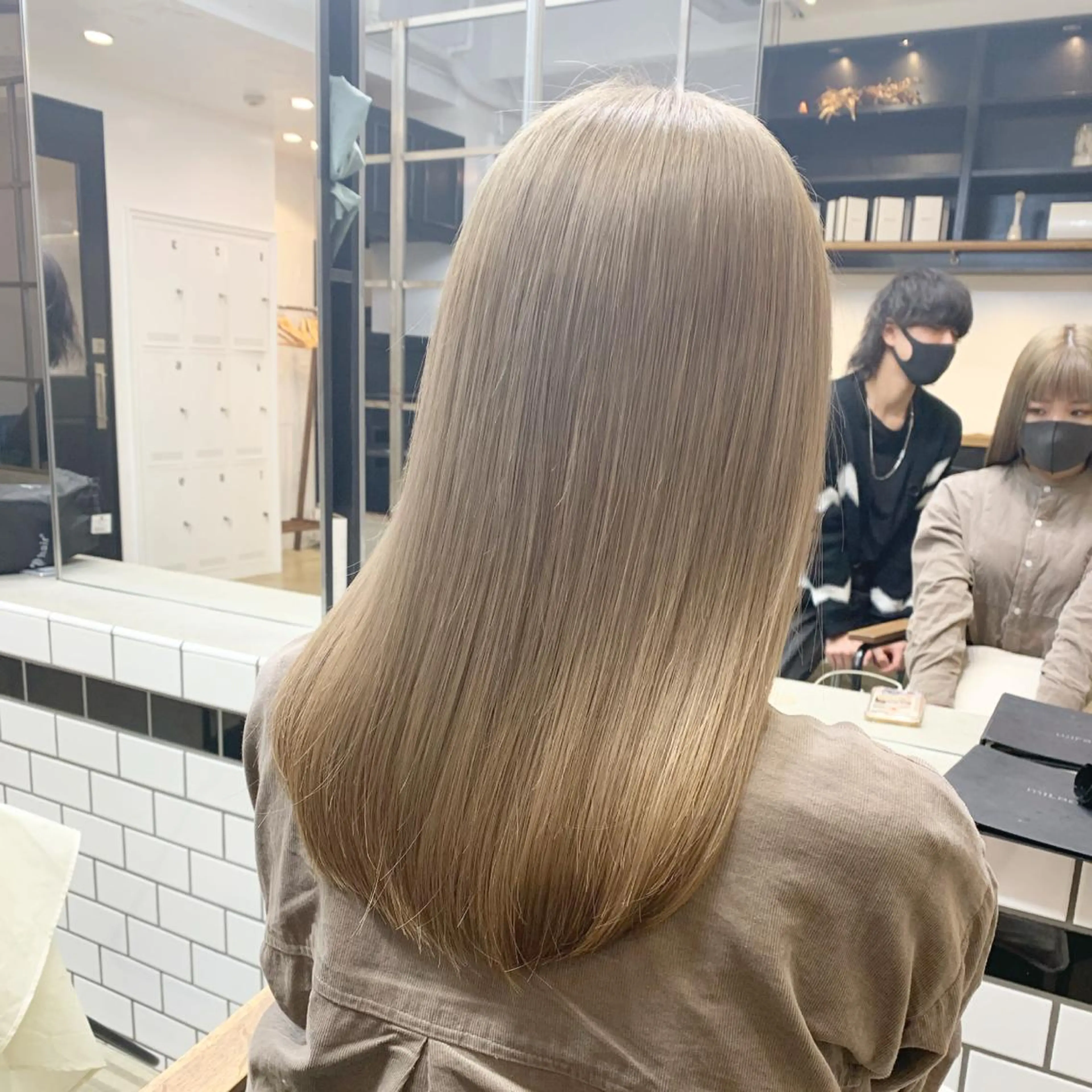 ロング カラー ヘアアレンジ ヘアカラー トリートメント 🎀暖色カラー🎀 ♡yurika♡のヘアスタイル