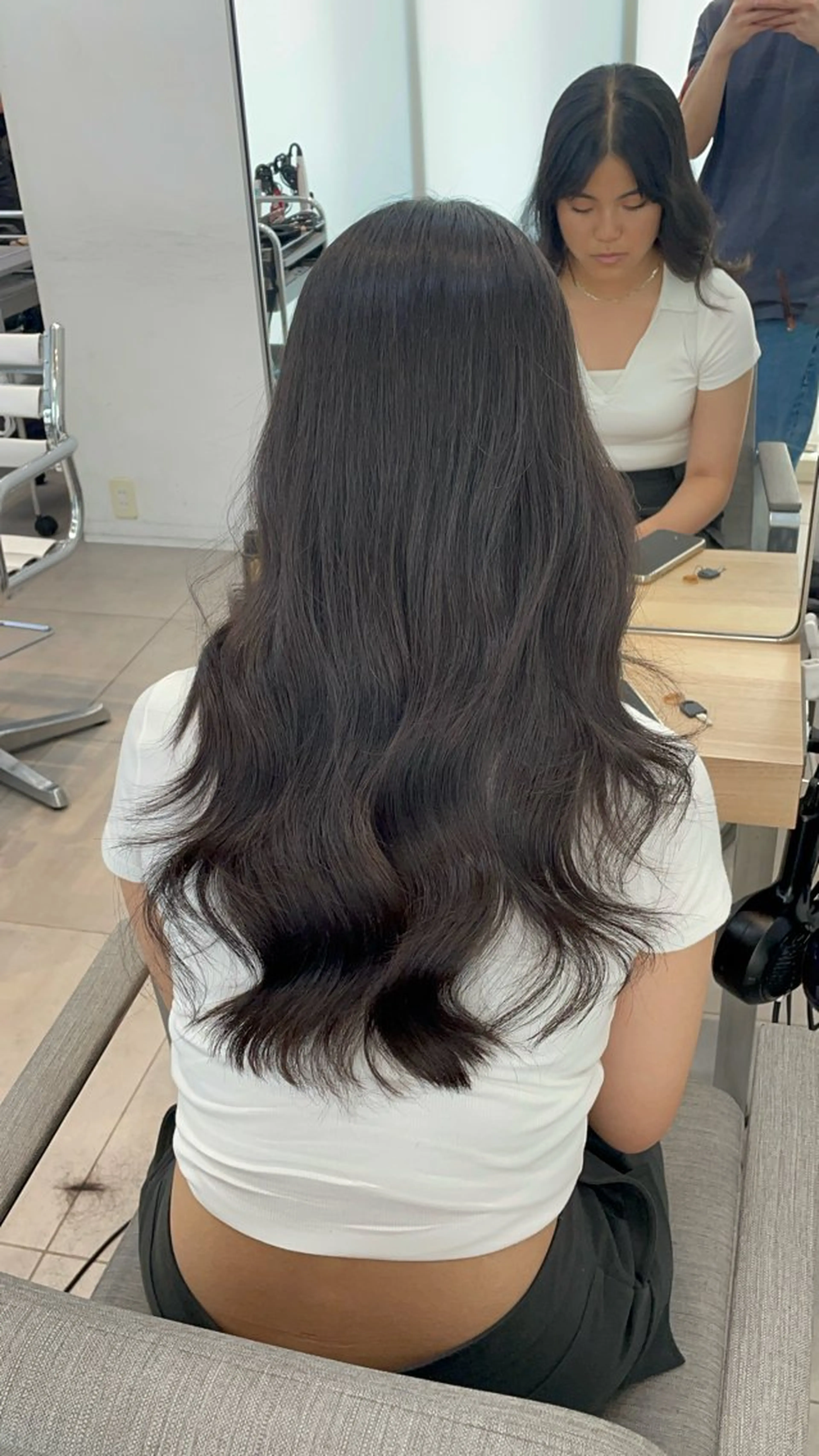 ロング カット 縮毛矯正 トリートメント ヘッドスパ ✨髪質改善✨美髪 矯正🫧小泉のヘアスタイル