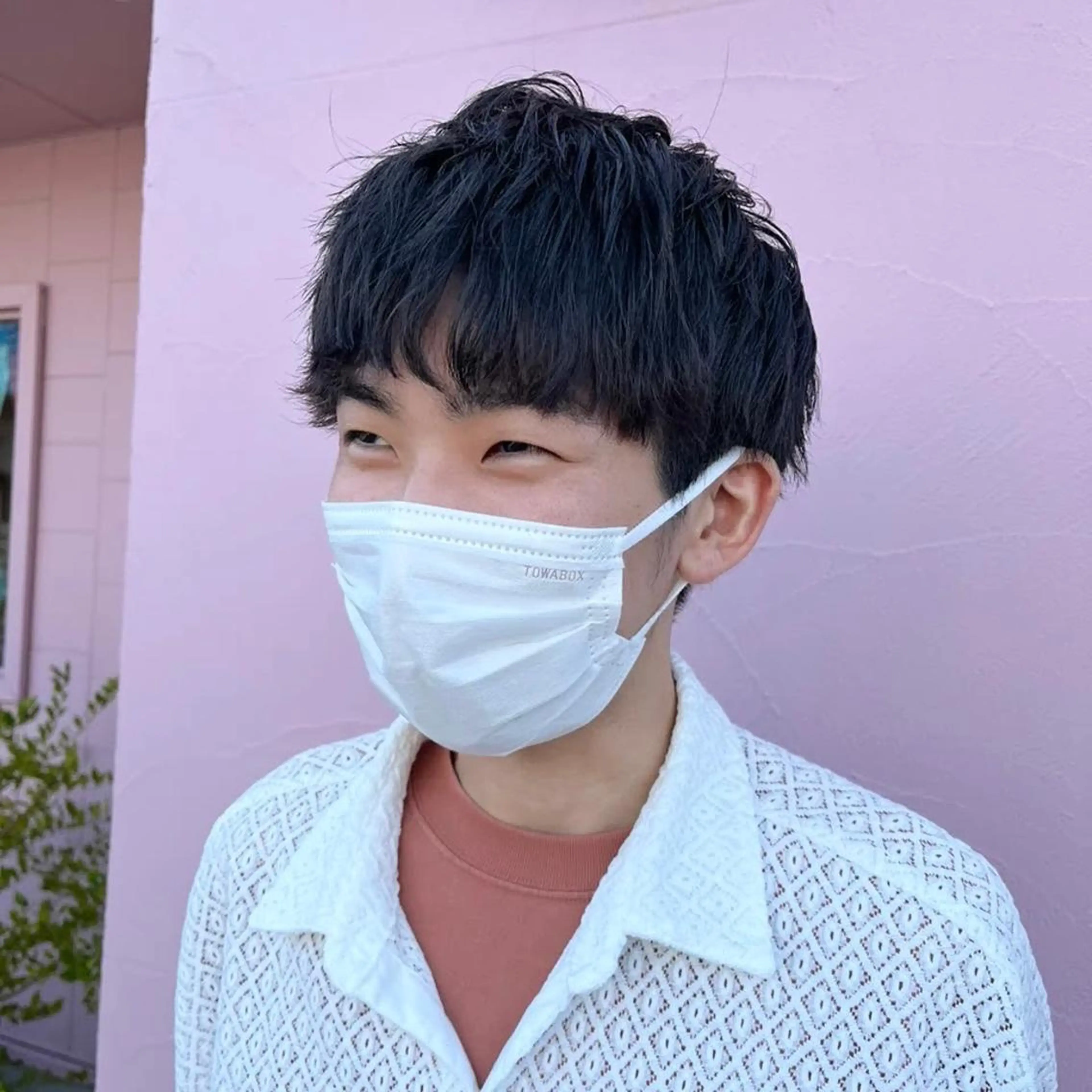 ショート パーマ メンズ メンズパーマ スパイラルパーマ フルールドソレイユ所属・♡ナナコ♡ レイヤー/艶髪のヘアスタイル