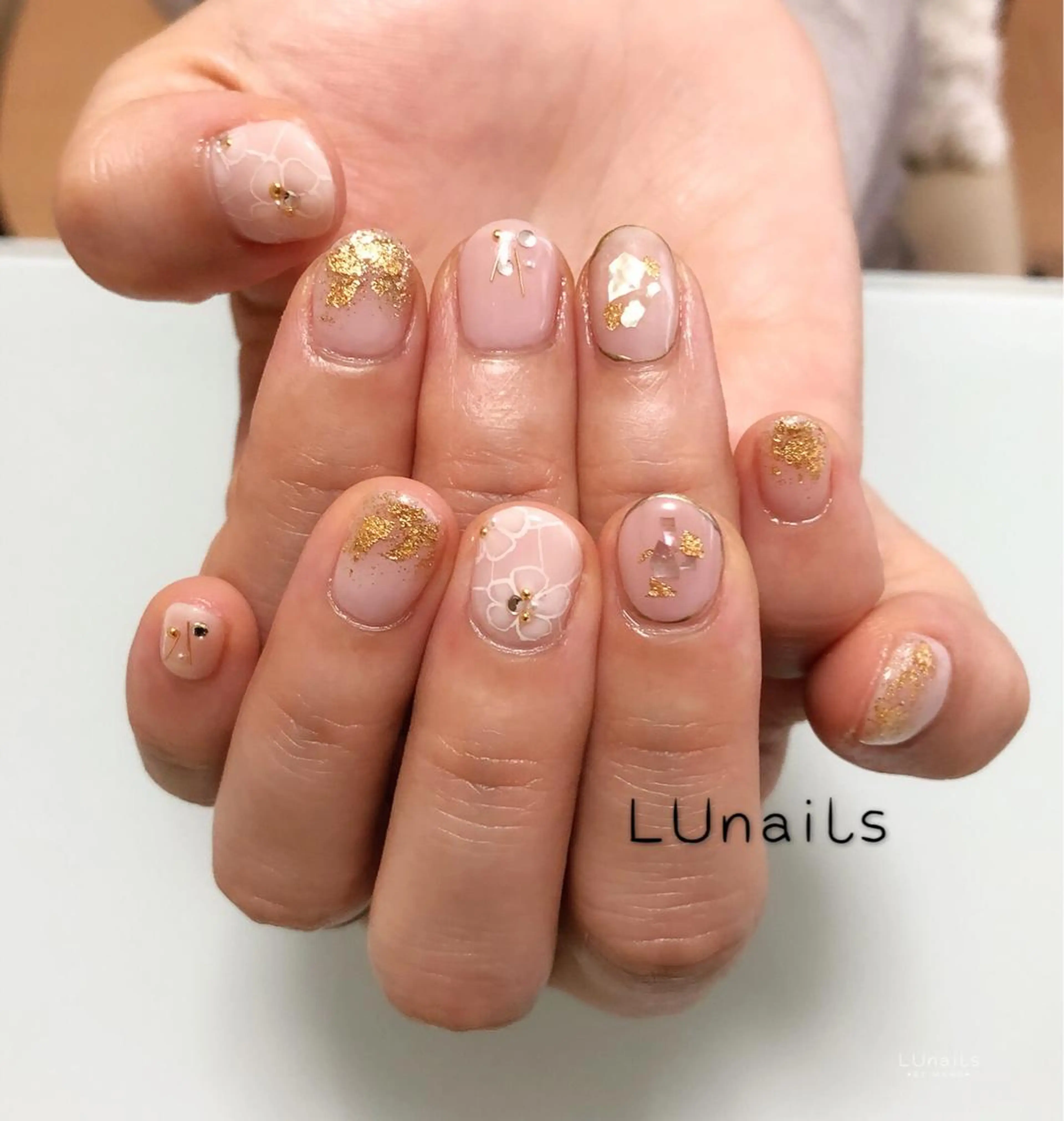 ネイル LUnails MAHOのネイルデザイン