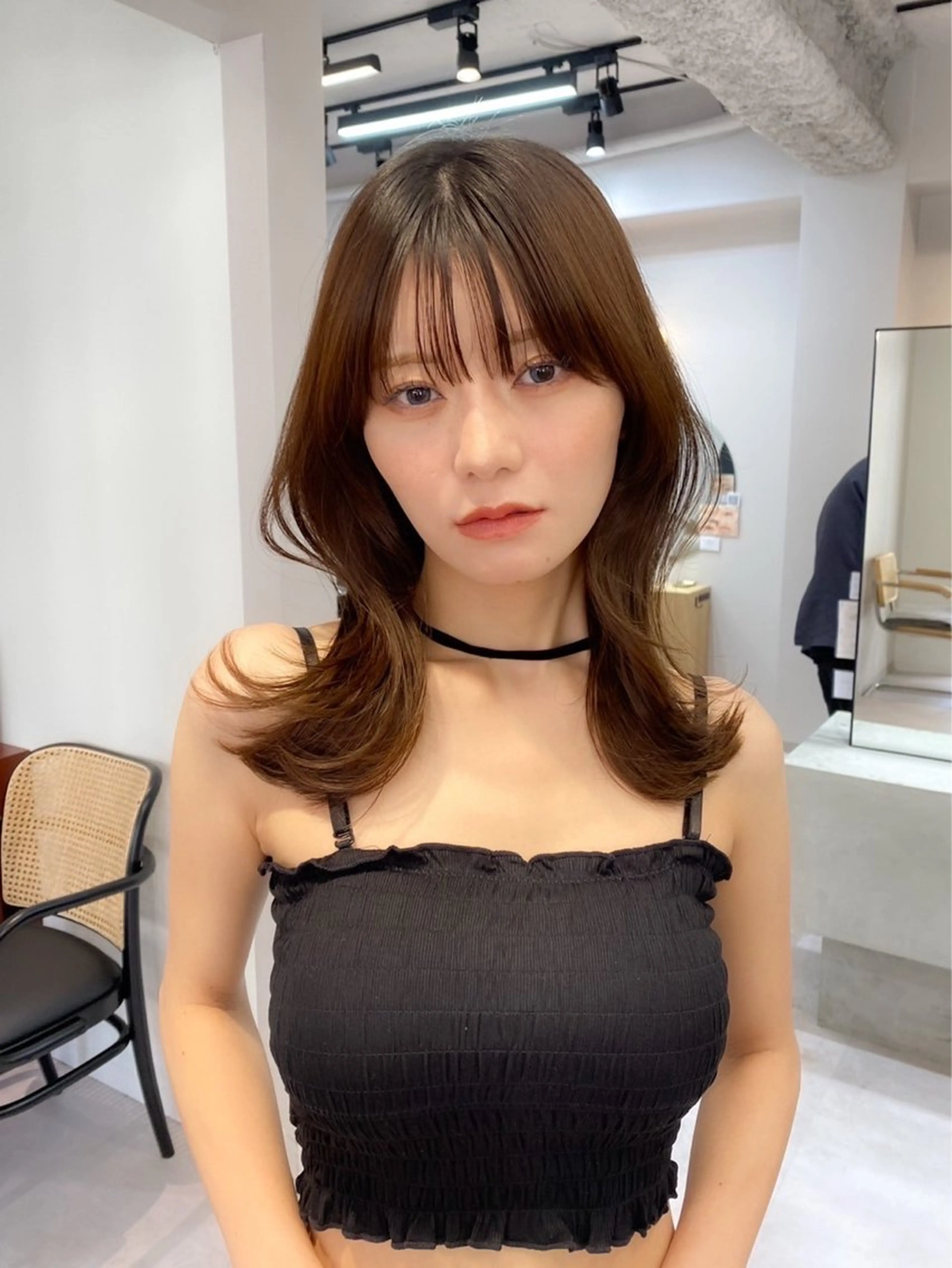 ミディアム カット 🫧艶カラー 特化美容師/すず🫧のヘアスタイル
