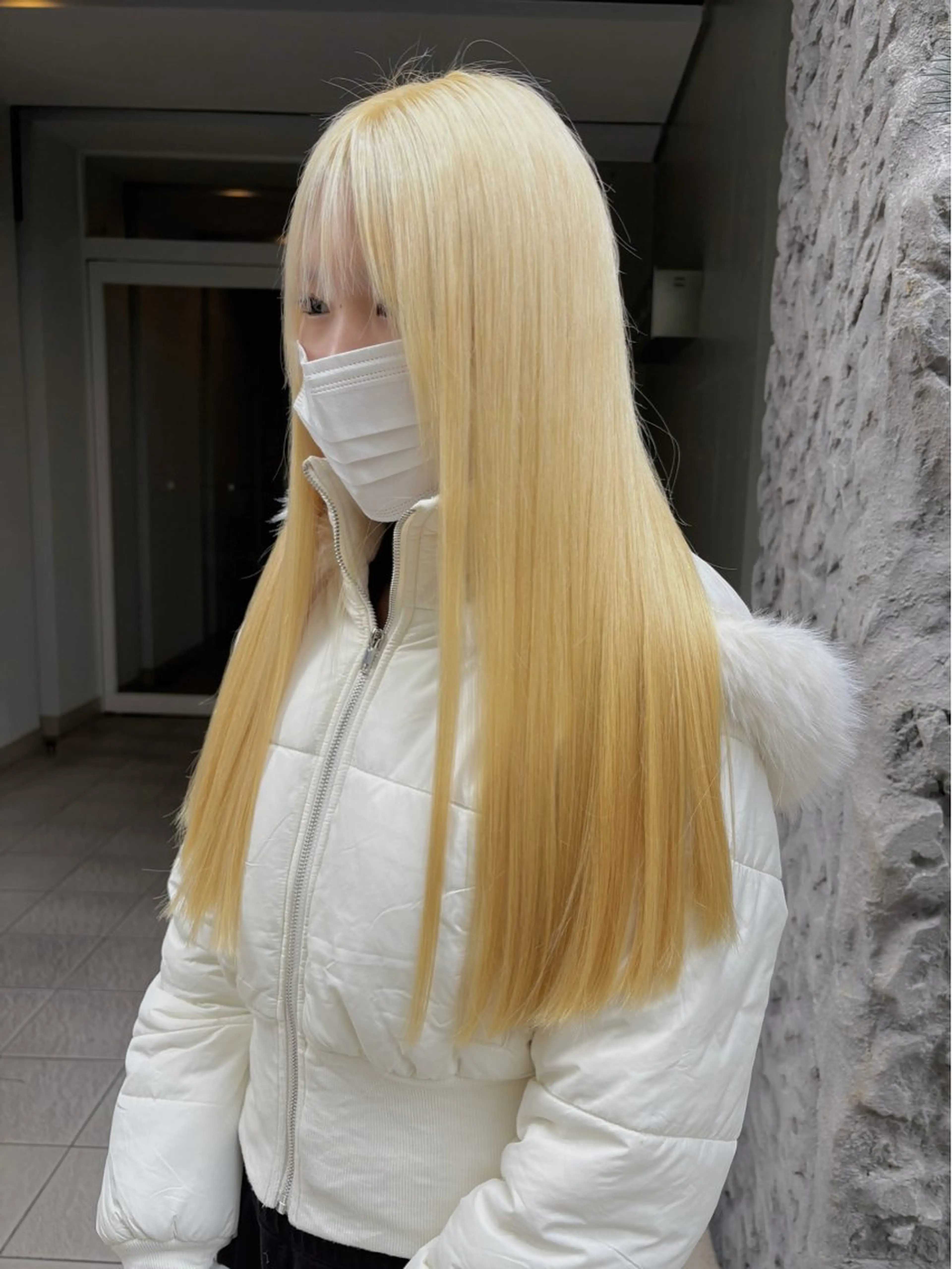 ロング カラー ヘアアレンジ カット ヘアカラー 髙橋 リナ‪のヘアスタイル