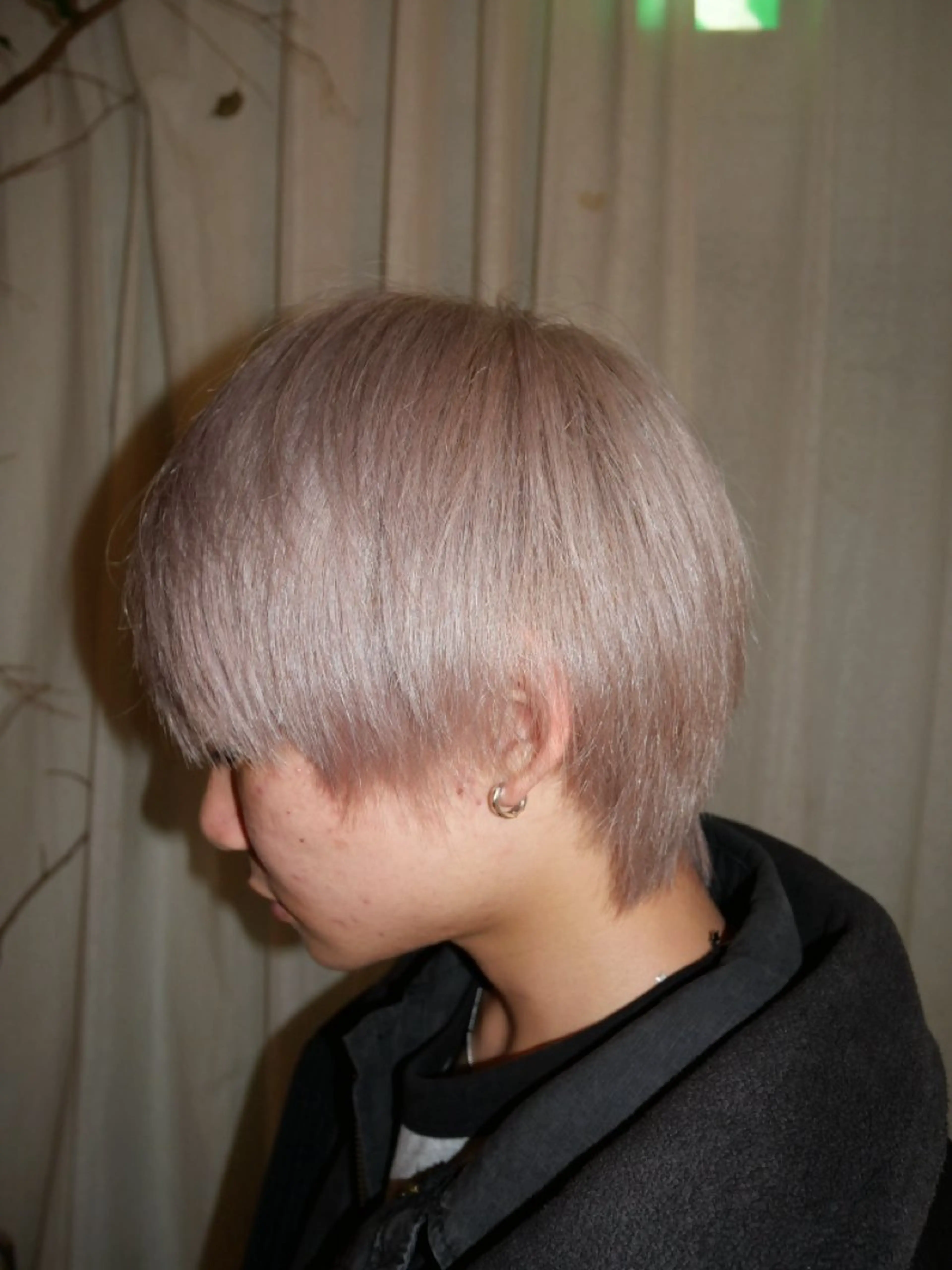 カラー カットモデル FILMSりくのヘアスタイル