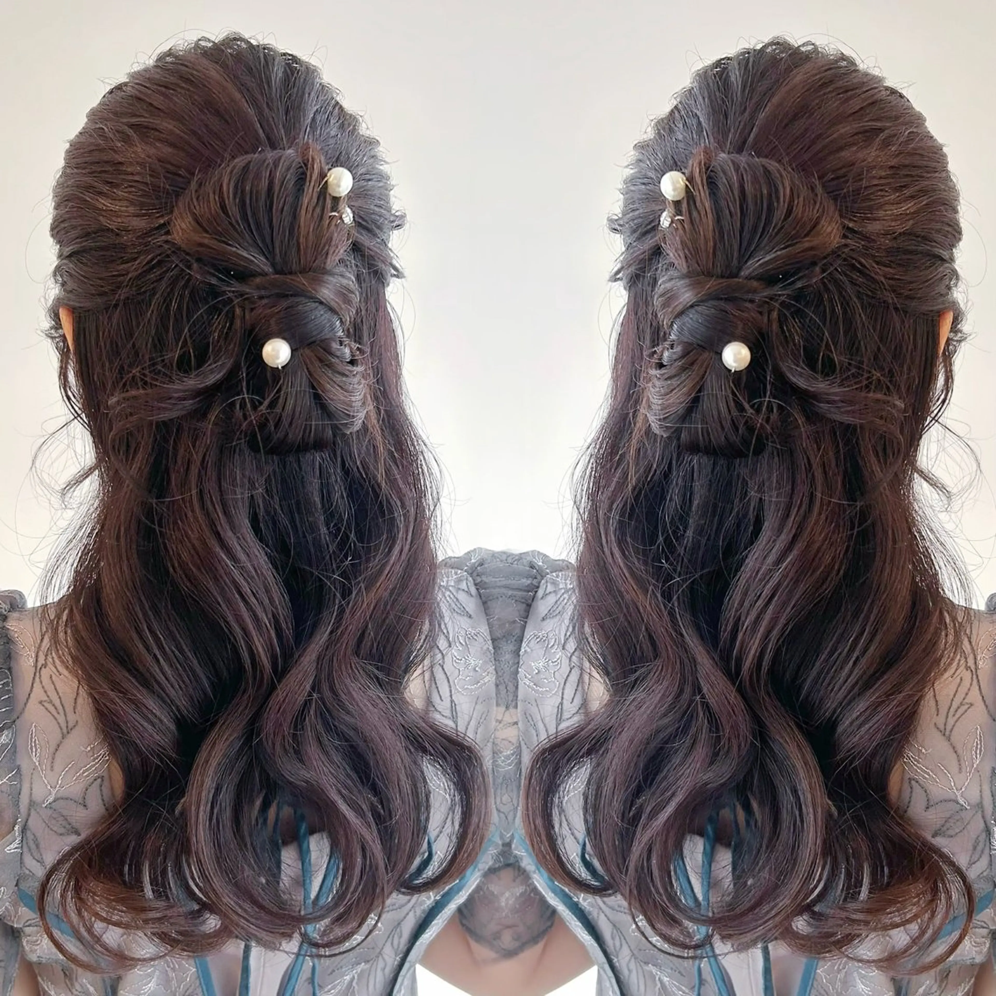 ヘアアレンジ ヘアセット ORANGE 西中島 ：KUREA🎀のヘアスタイル