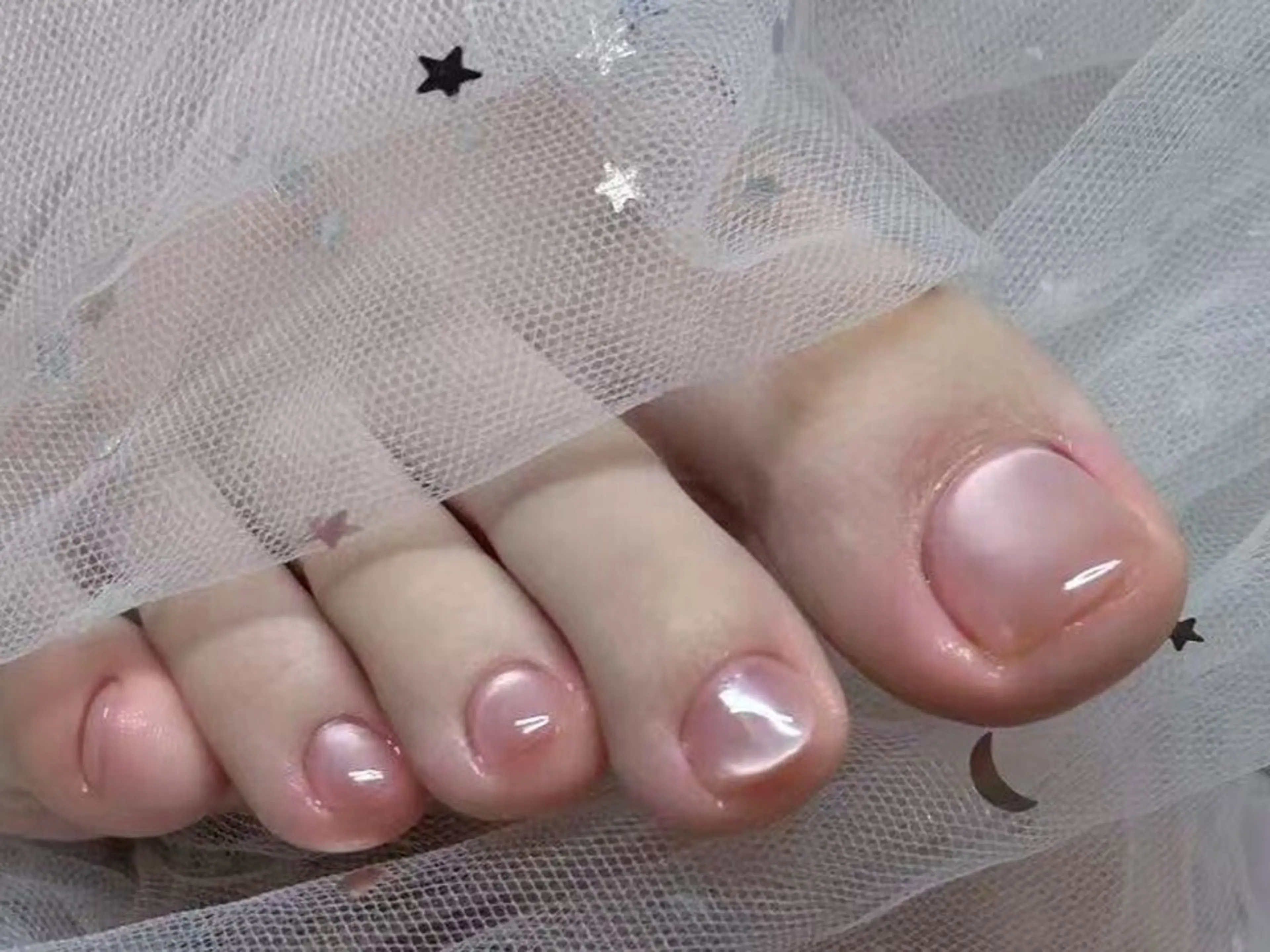 【FOOT/オフ無料】マグネットネイル(フットバス付)の写真