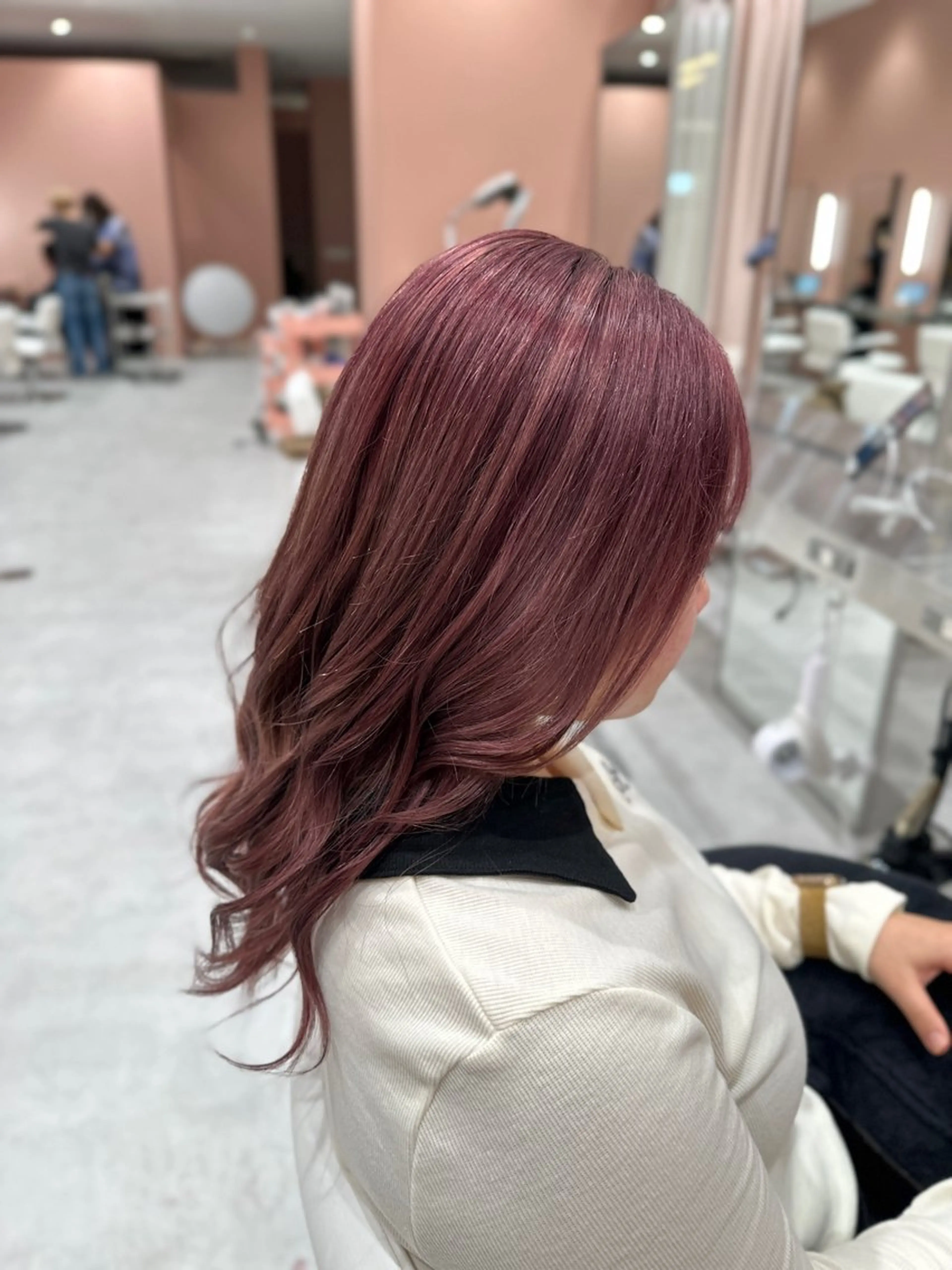 カラー こうた/髪質改善 ストレート/ヘアケアのヘアスタイル