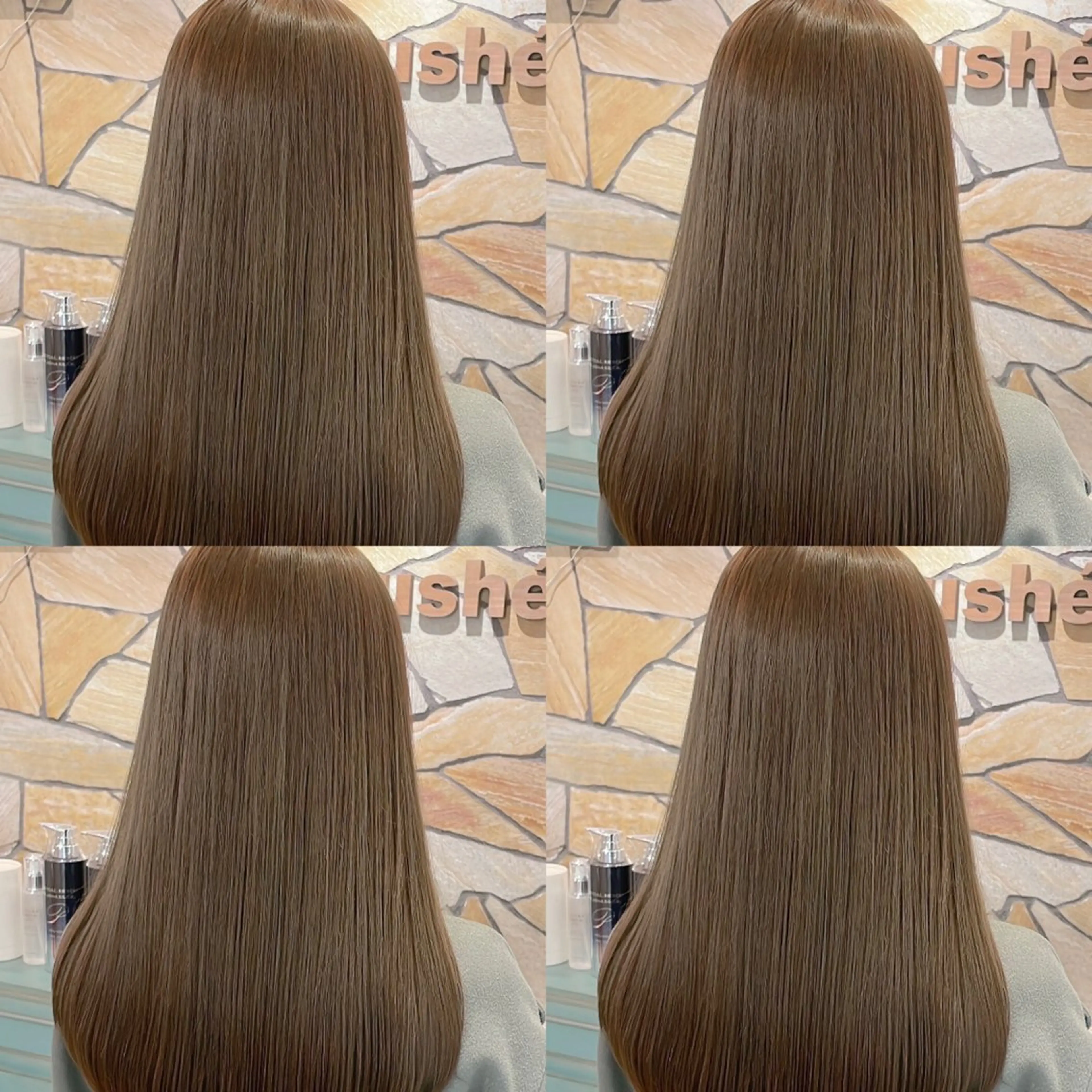 ロング カラー 韓国レイヤー× 透明感 ひかるのヘアスタイル