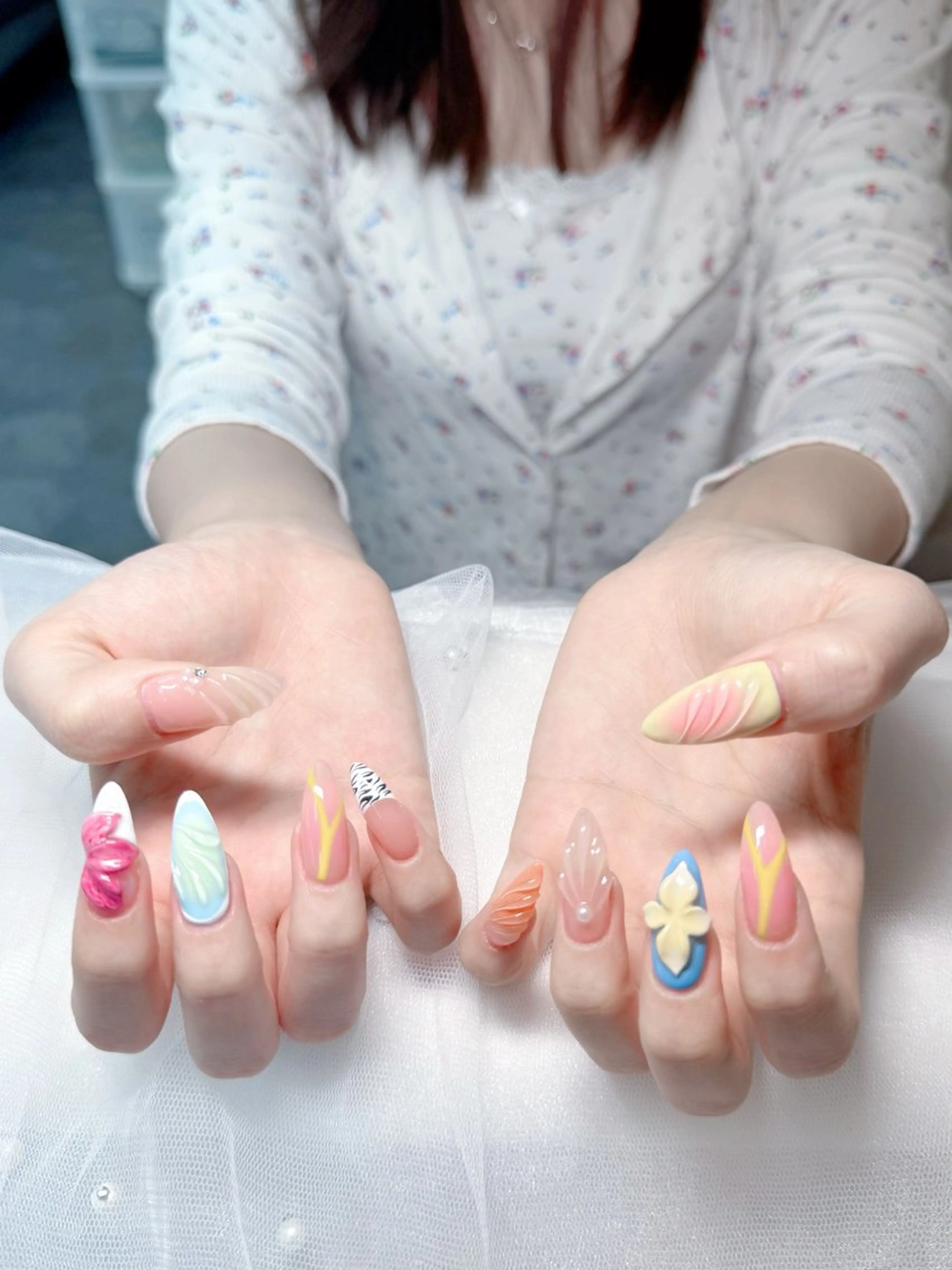 ネイル ハンドネイル RiNo Nail Salon所属・RinO Nail 大阪のネイルデザイン