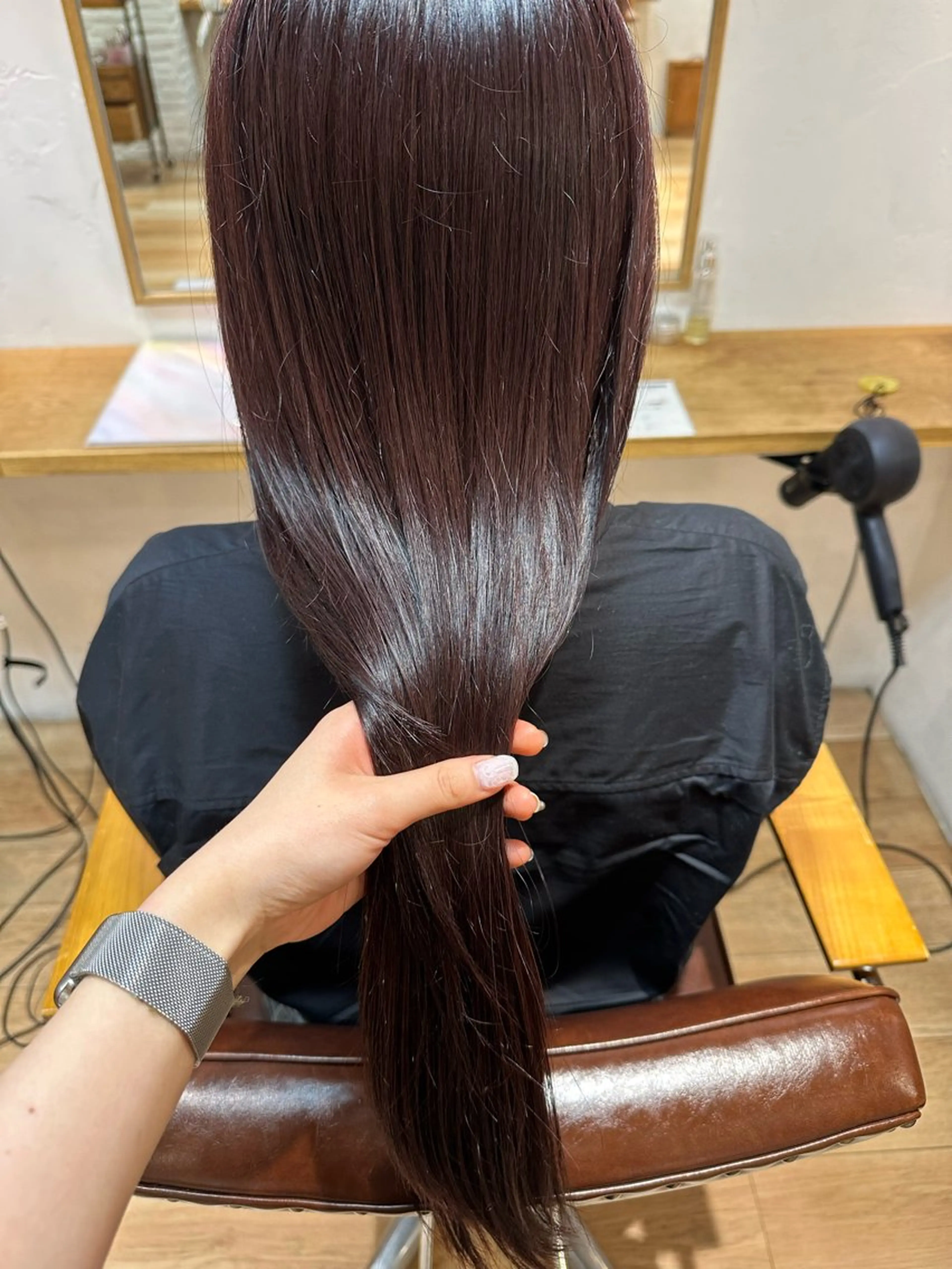 ロング カラー REINA☁️透明感 カラー/ぷつっと♡のヘアスタイル