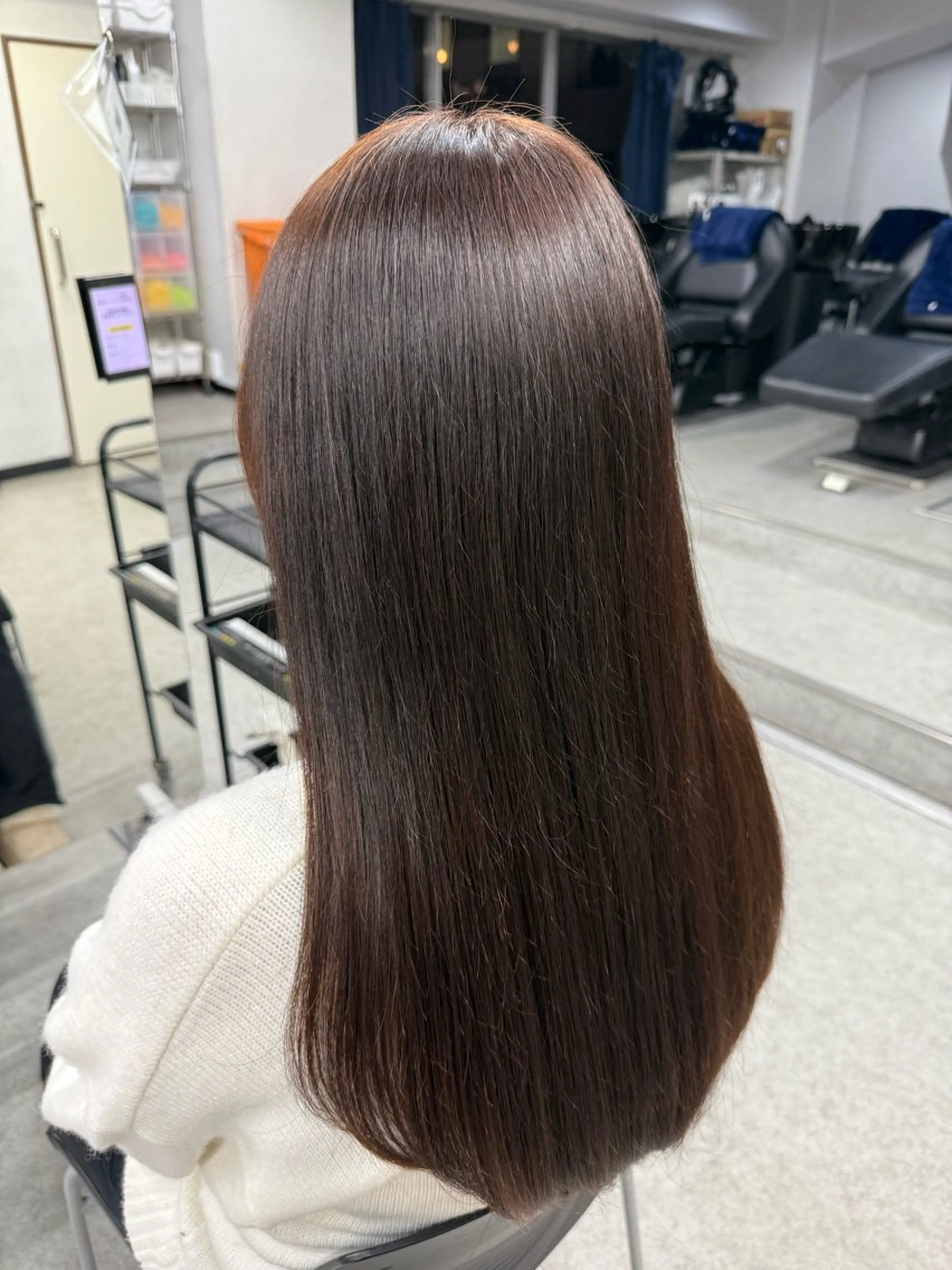 ロング カラー ヘアカラー トリートメント モデル募集✨透明感 カラー✨maoのヘアスタイル