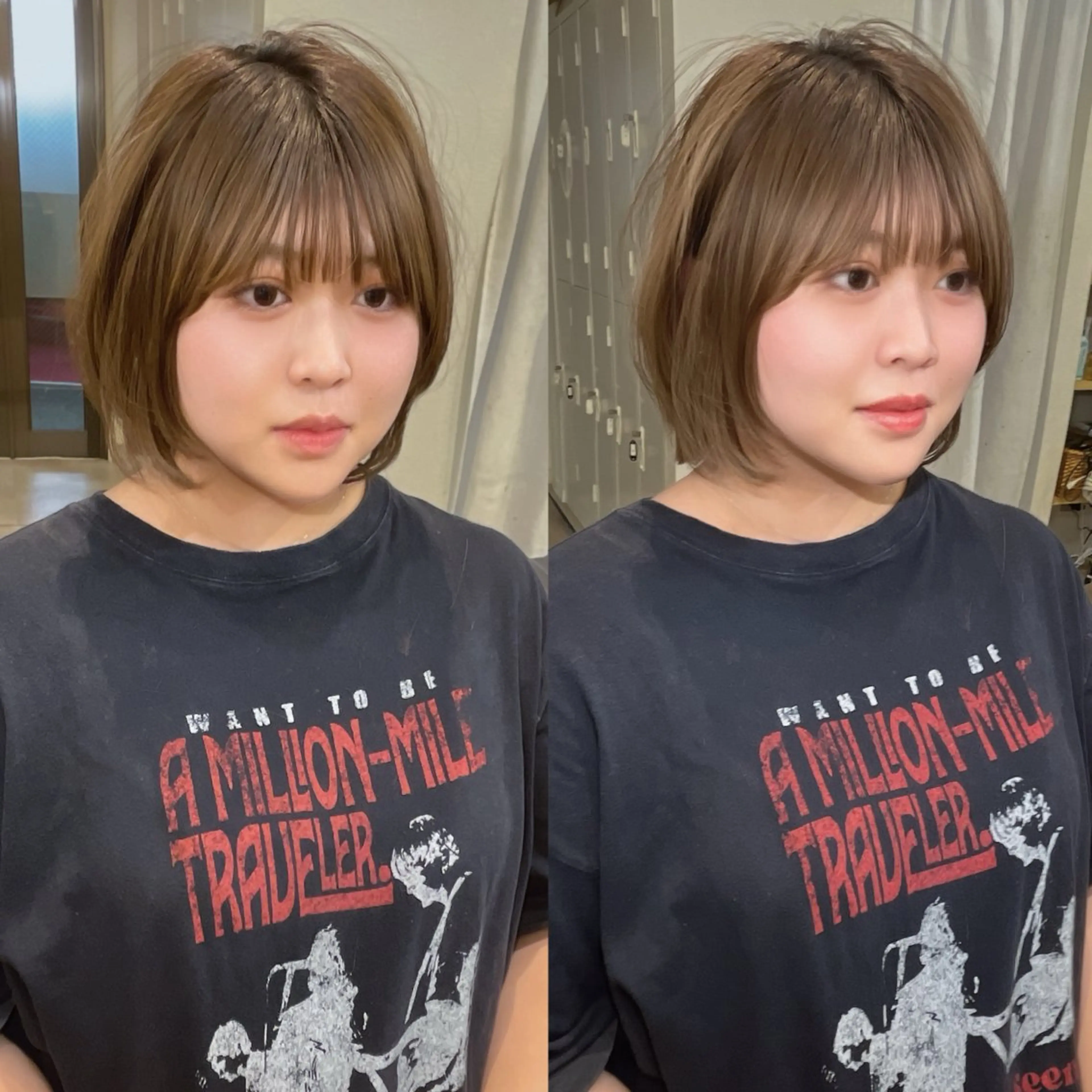 ショート カット トリートメント 似合わせカット/ 顔周りカット/まりなのヘアスタイル