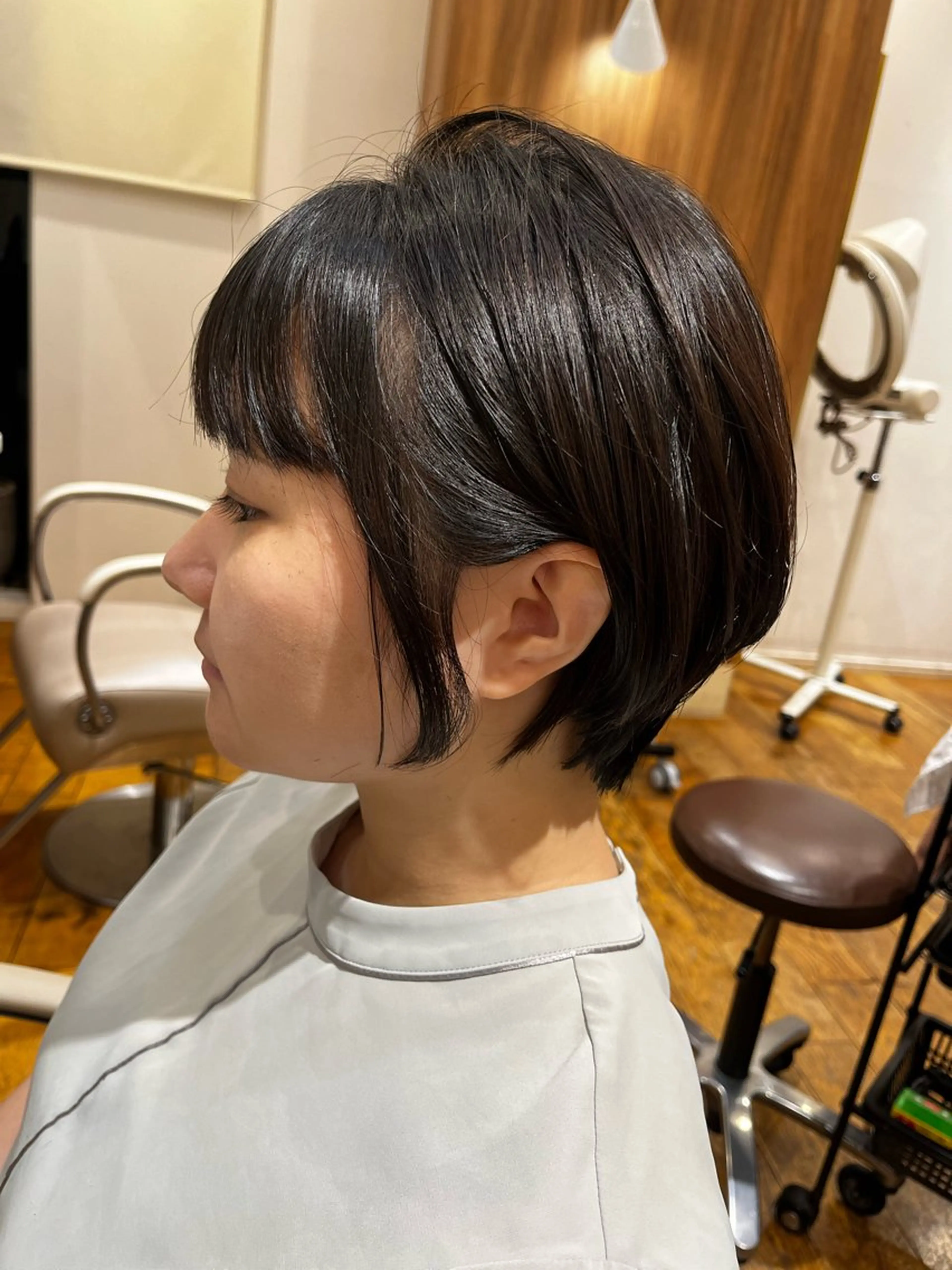 ショート 田内 満里奈のヘアスタイル