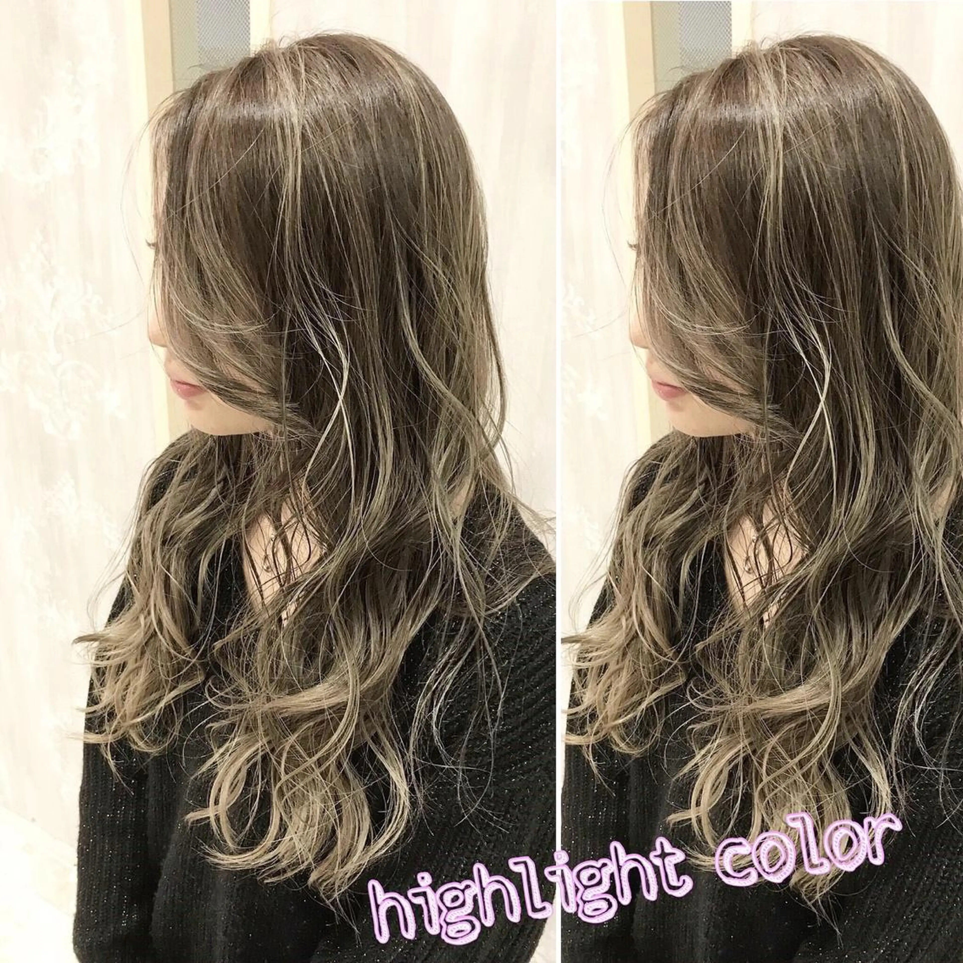 ロング カラー 柿沼  洸太のヘアスタイル