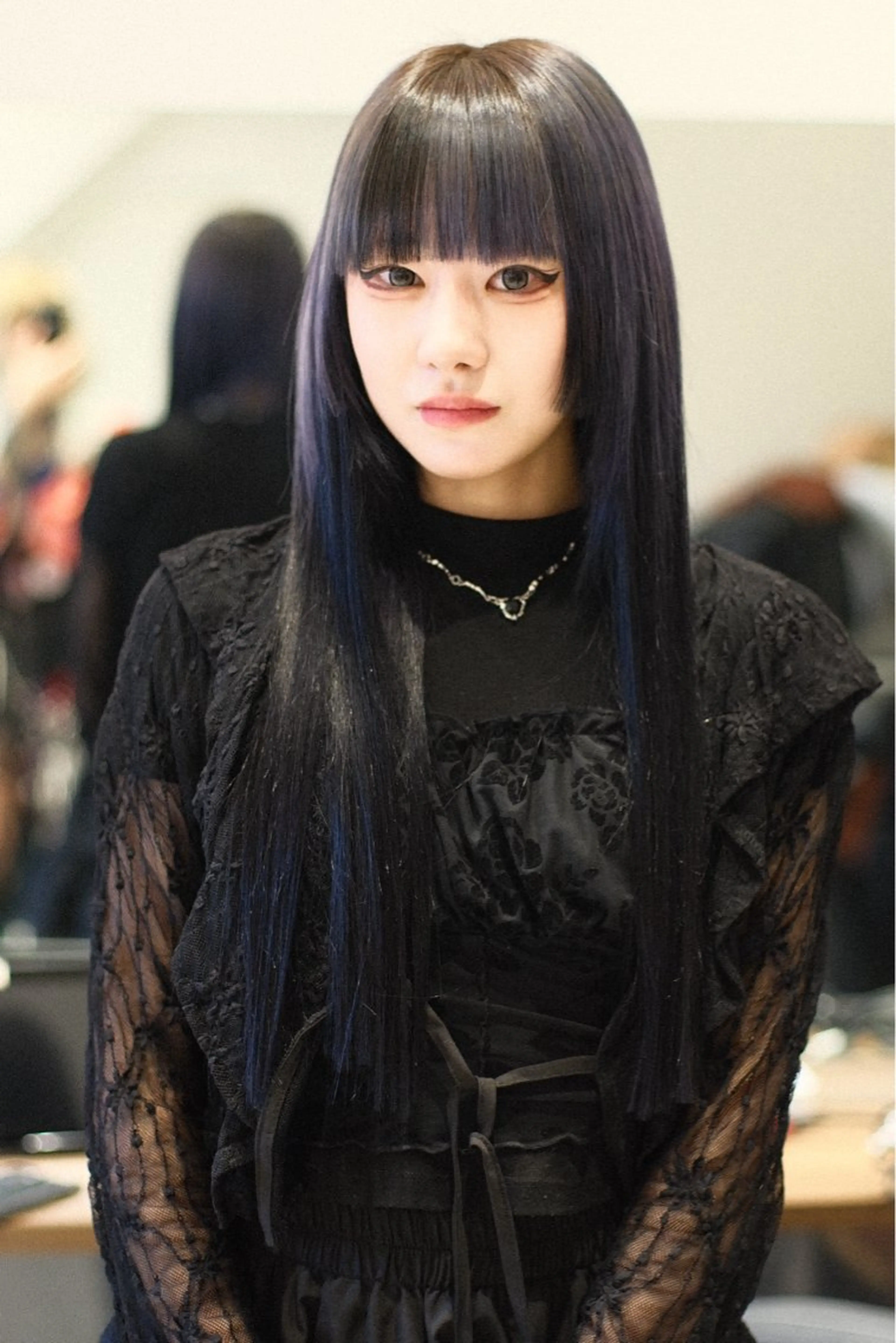 ミディアム カラー ヘアアレンジ ヘアカラー エクステ 個性爆弾💣 ダブルカラー/ゆかのヘアスタイル